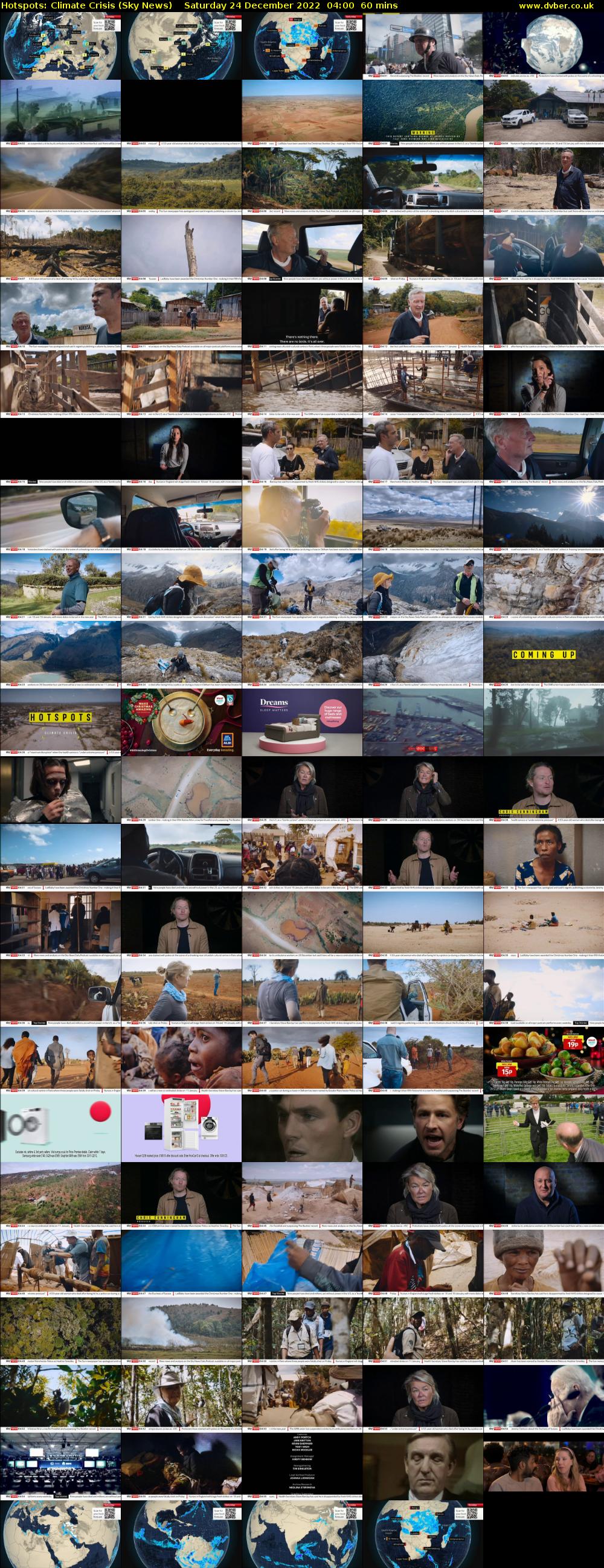 Hotspots: Climate Crisis (Sky News) Saturday 24 December 2022 04:00 - 05:00