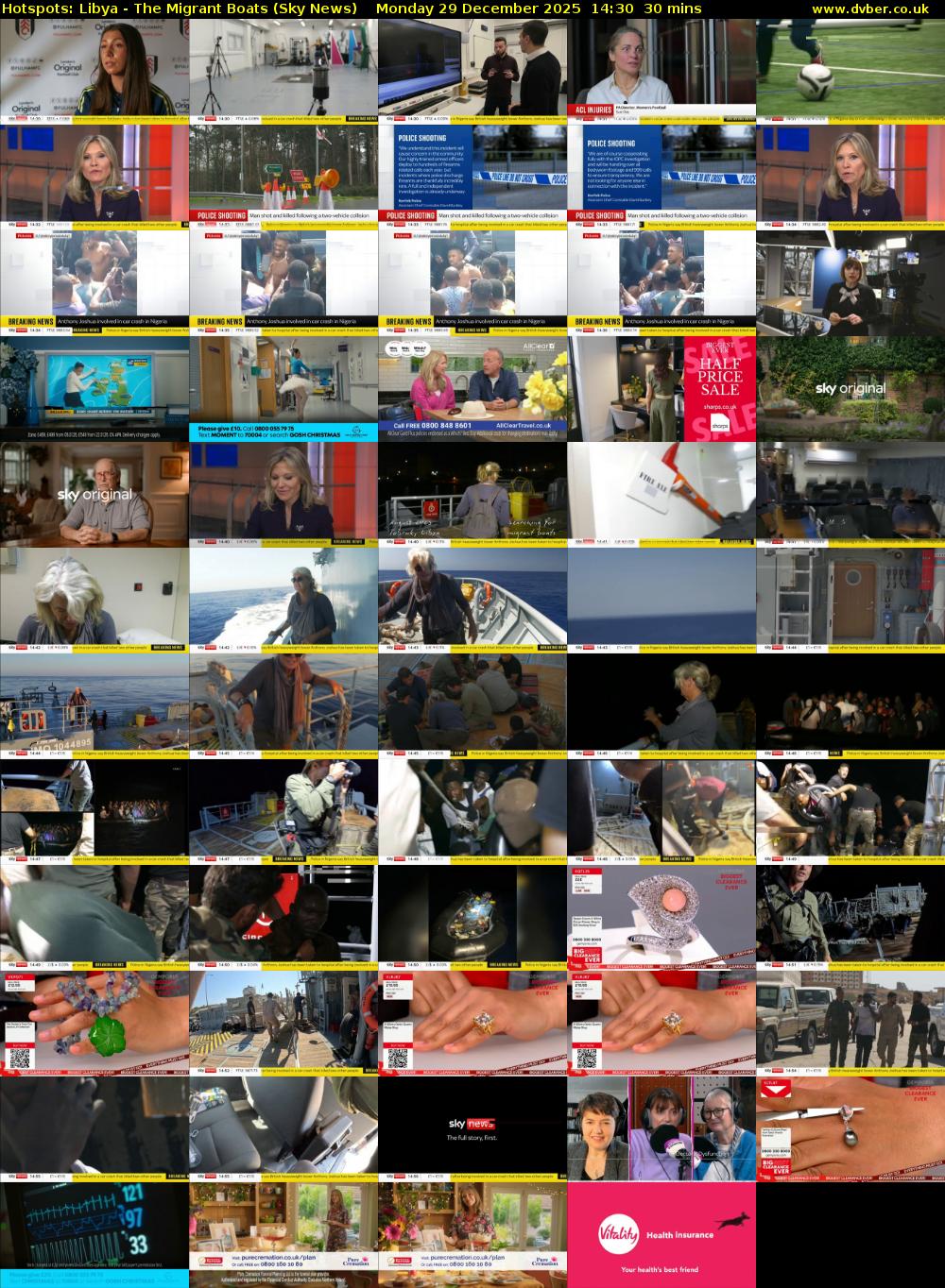 Hotspots: Libya - The Migrant Boats (Sky News) Monday 29 December 2025 14:30 - 15:00