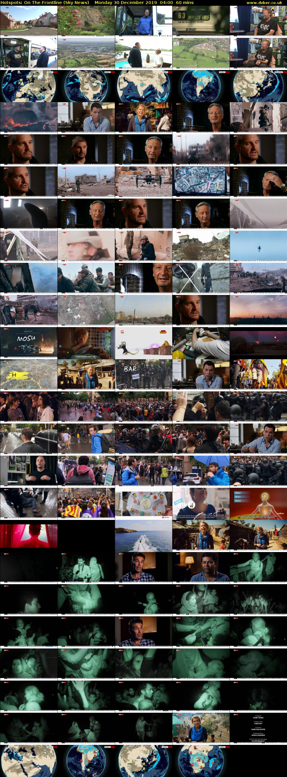 Hotspots: On The Frontline (Sky News) Monday 30 December 2019 04:00 - 05:00