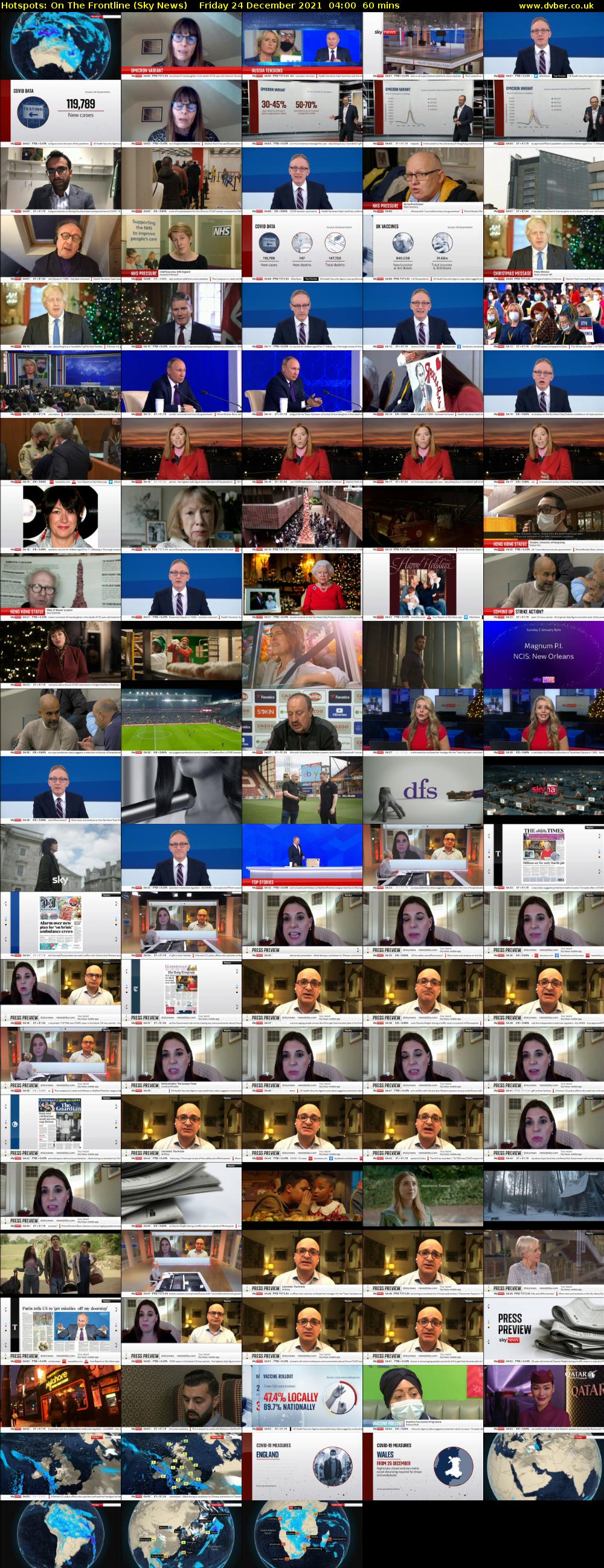Hotspots: On The Frontline (Sky News) Friday 24 December 2021 04:00 - 05:00