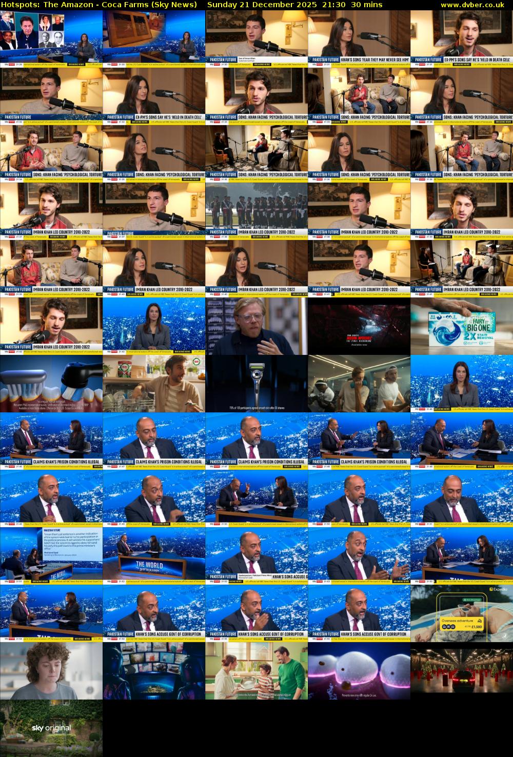 Hotspots: The Amazon - Coca Farms (Sky News) Sunday 21 December 2025 21:30 - 22:00