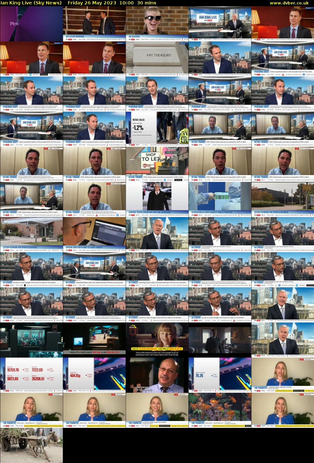 Ian King Live (Sky News) Friday 26 May 2023 10:00 - 10:30
