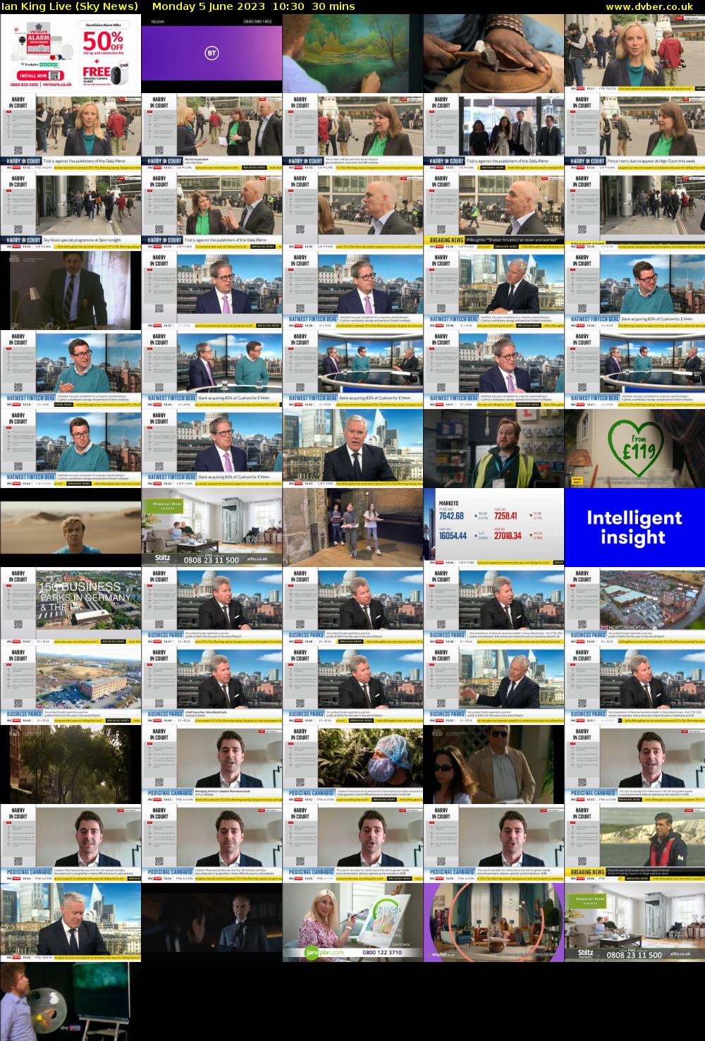 Ian King Live (Sky News) Monday 5 June 2023 10:30 - 11:00