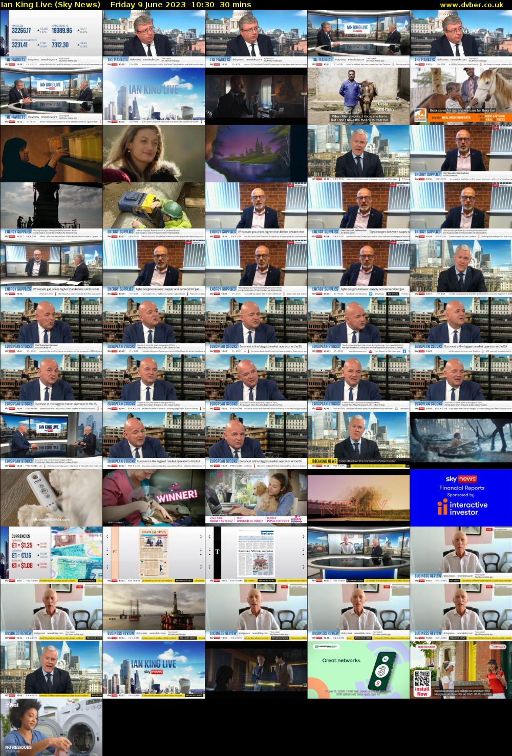 Ian King Live (Sky News) Friday 9 June 2023 10:30 - 11:00