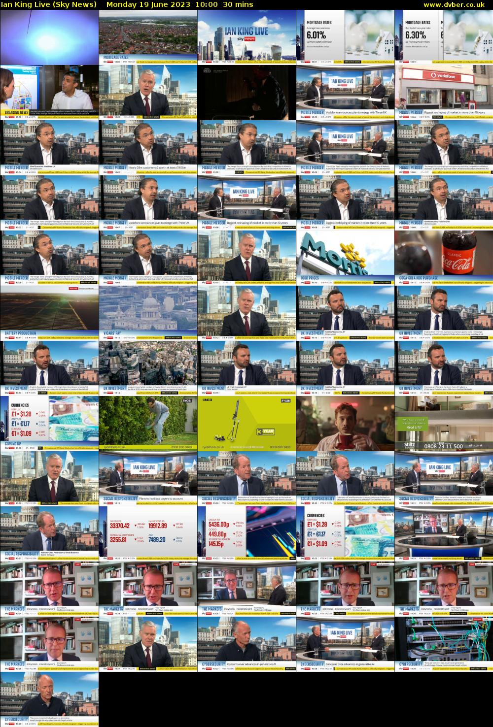 Ian King Live (Sky News) Monday 19 June 2023 10:00 - 10:30