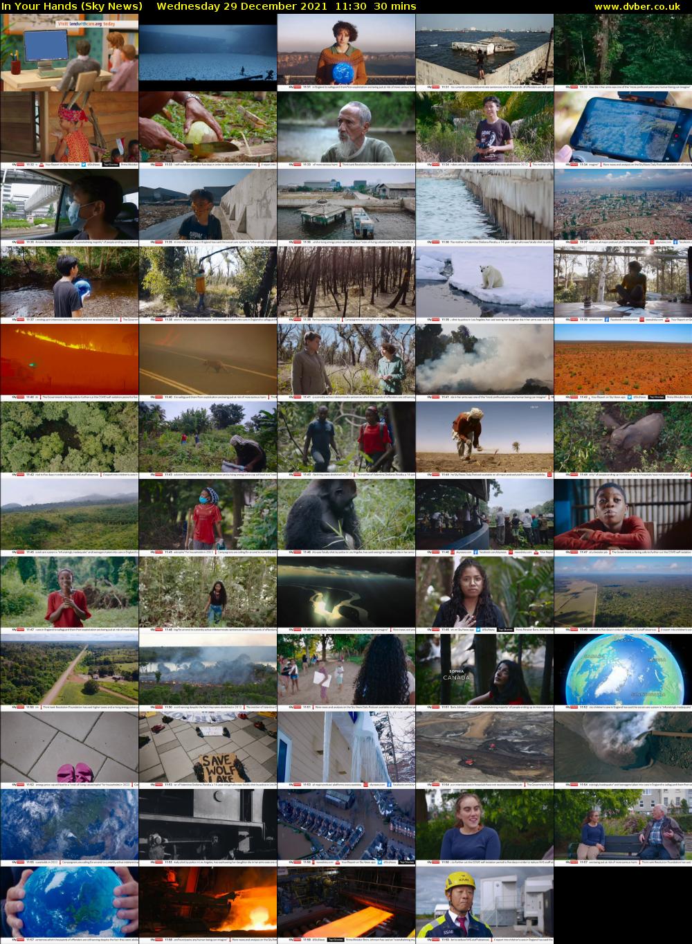 In Your Hands (Sky News) Wednesday 29 December 2021 11:30 - 12:00