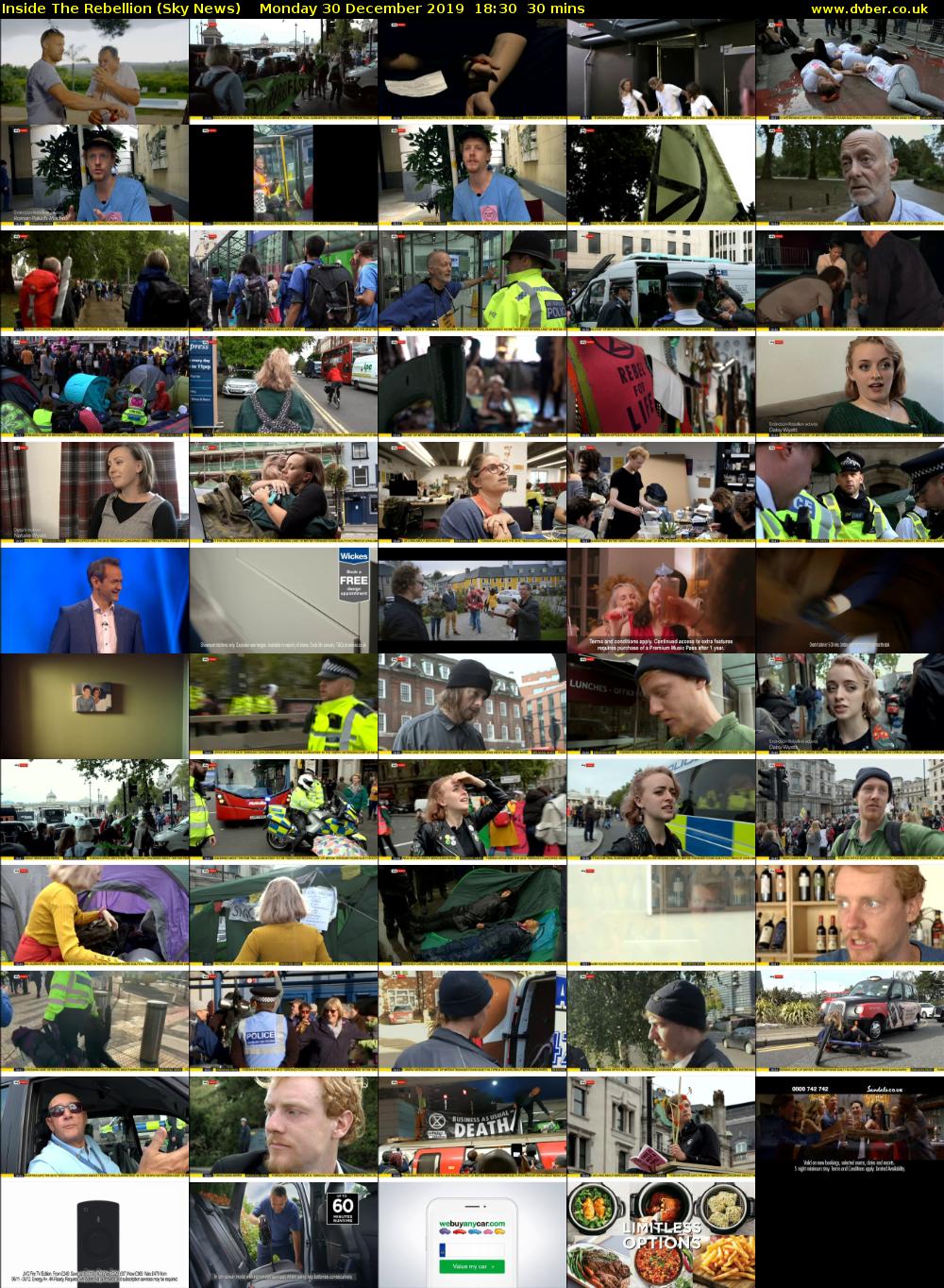 Inside The Rebellion (Sky News) Monday 30 December 2019 18:30 - 19:00
