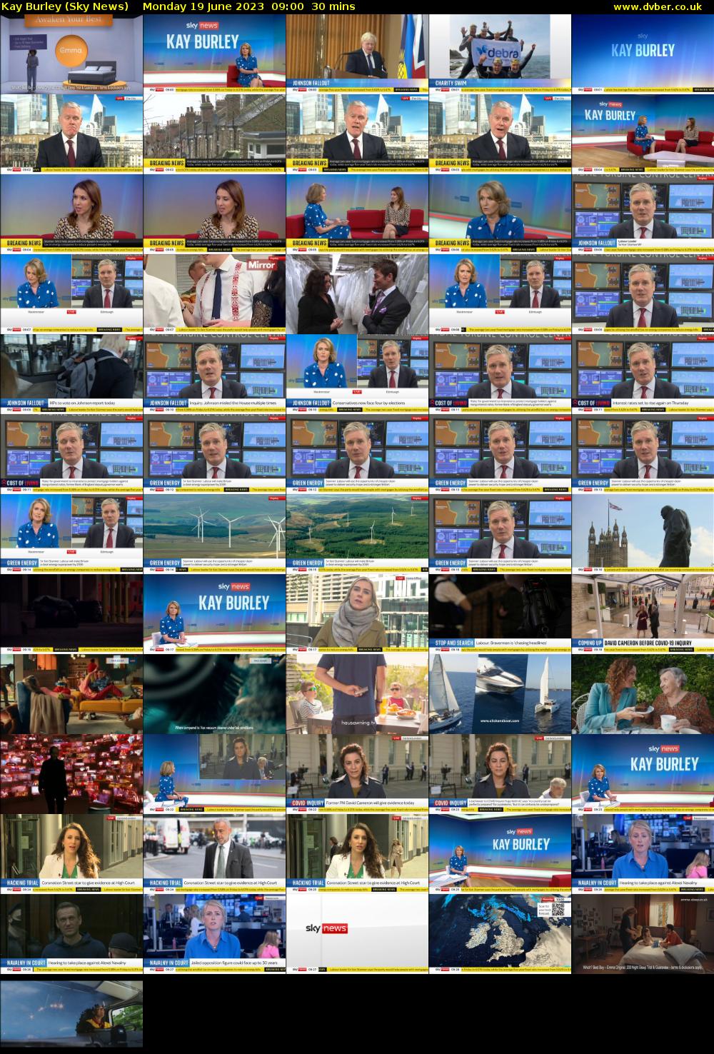 Kay Burley (Sky News) Monday 19 June 2023 09:00 - 09:30