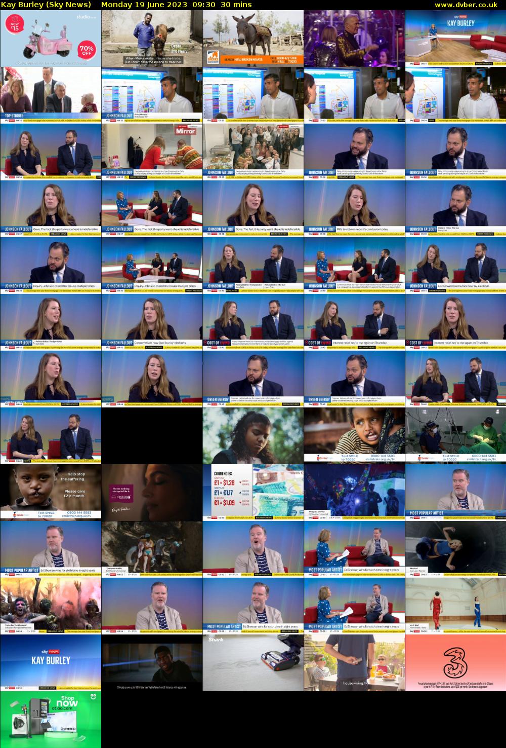 Kay Burley (Sky News) Monday 19 June 2023 09:30 - 10:00