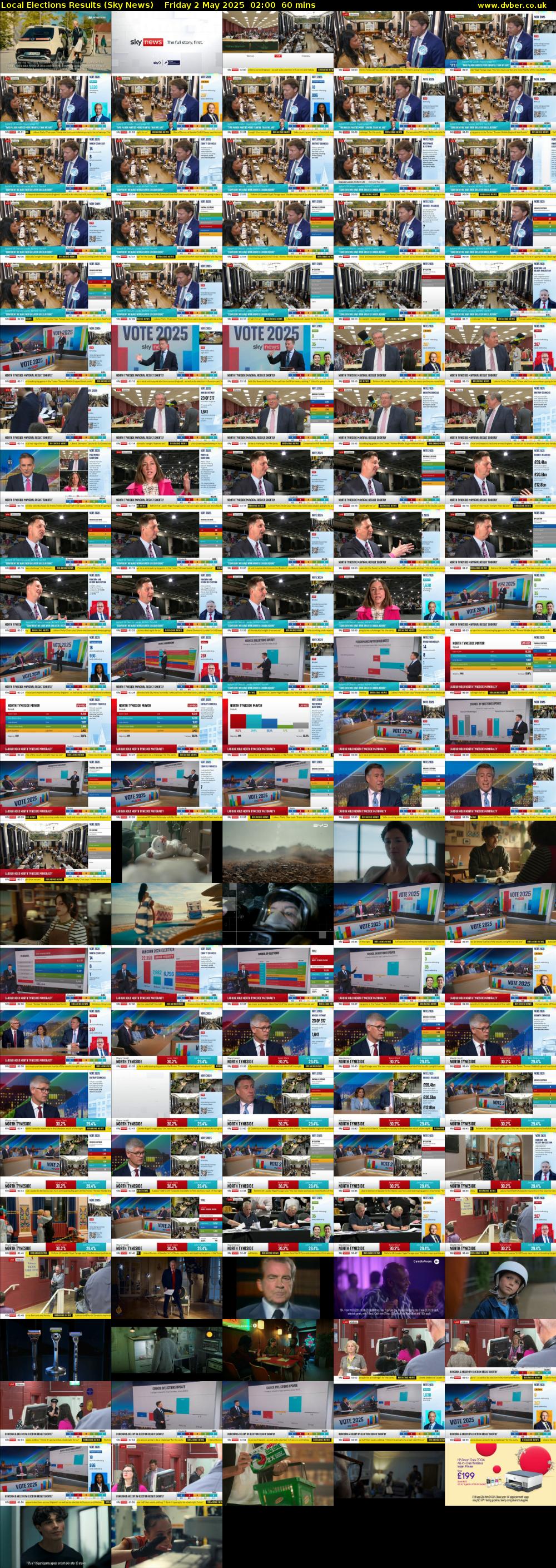 Local Elections Results (Sky News) Friday 2 May 2025 02:00 - 03:00