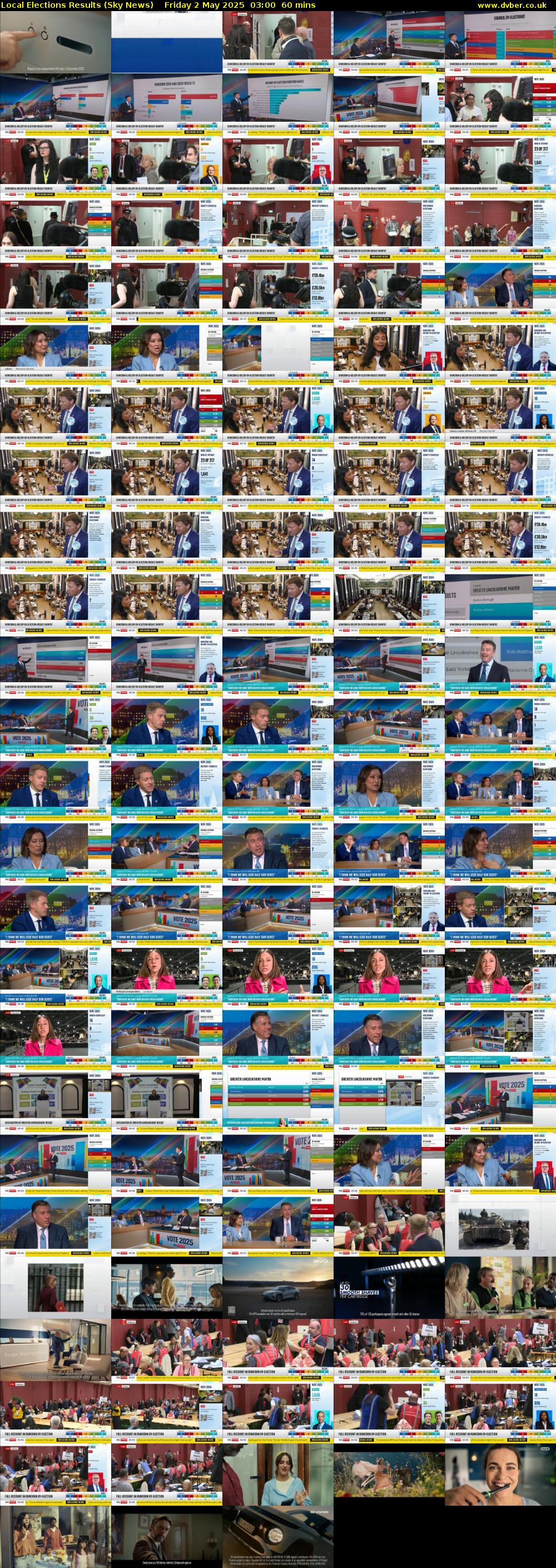 Local Elections Results (Sky News) Friday 2 May 2025 03:00 - 04:00