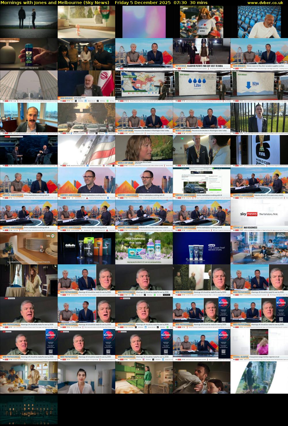 Mornings with Jones and Melbourne (Sky News) Friday 5 December 2025 07:30 - 08:00