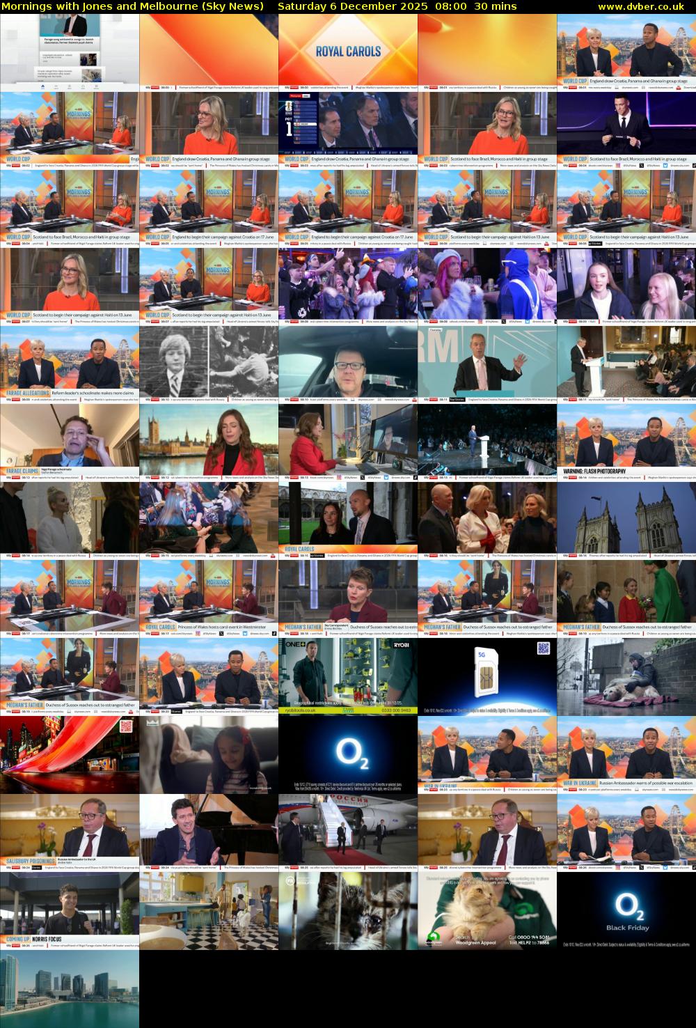 Mornings with Jones and Melbourne (Sky News) Saturday 6 December 2025 08:00 - 08:30