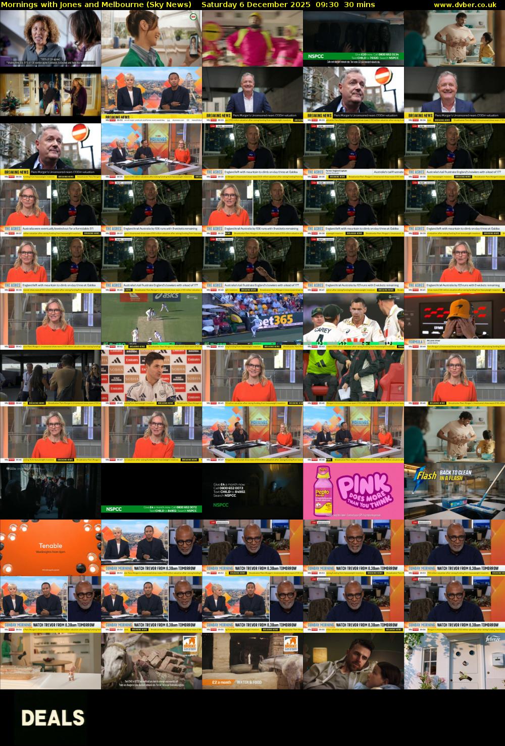 Mornings with Jones and Melbourne (Sky News) Saturday 6 December 2025 09:30 - 10:00