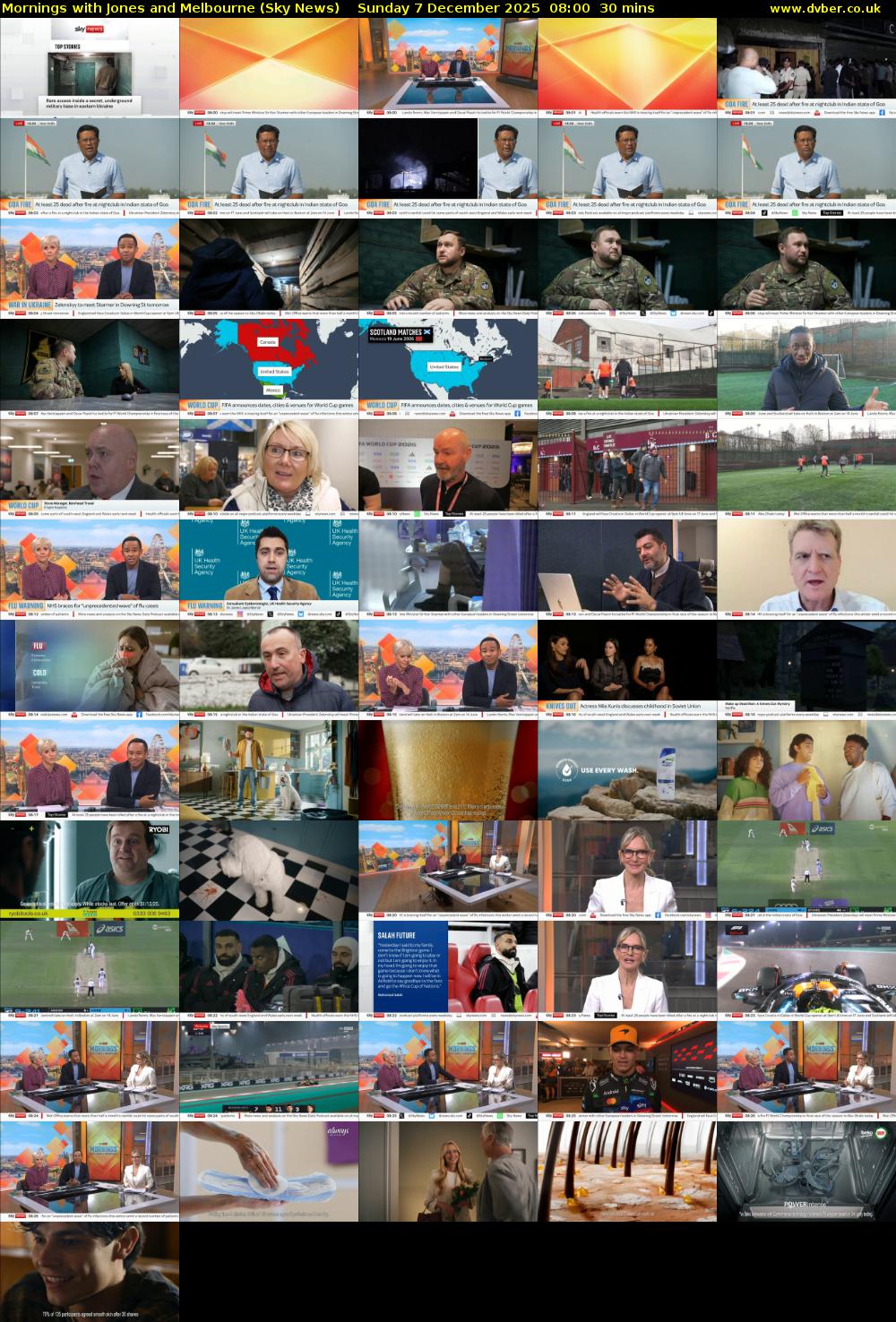 Mornings with Jones and Melbourne (Sky News) Sunday 7 December 2025 08:00 - 08:30