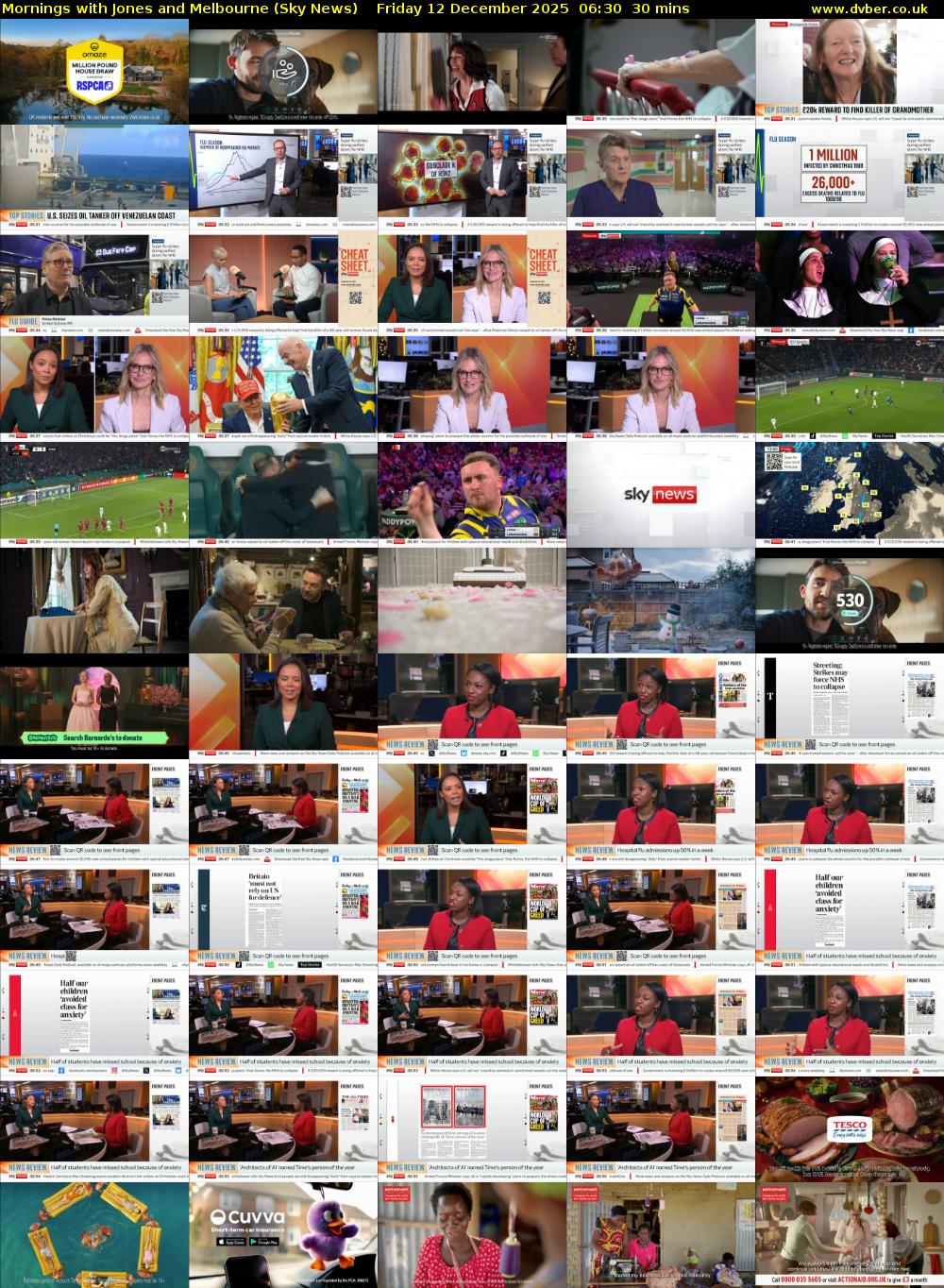 Mornings with Jones and Melbourne (Sky News) Friday 12 December 2025 06:30 - 07:00