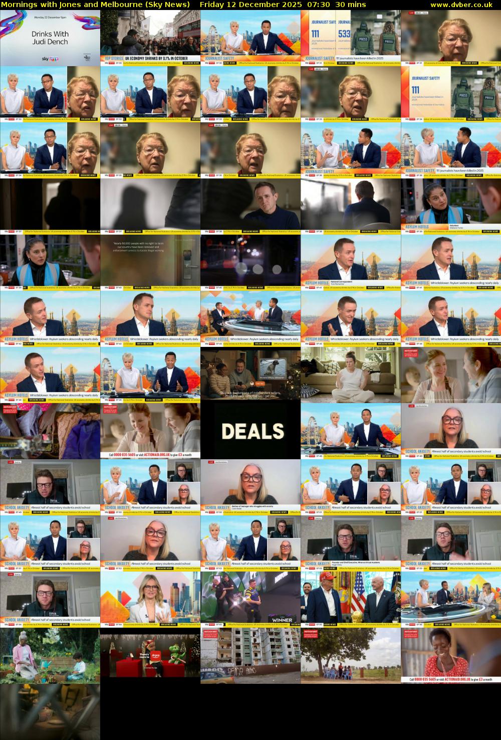 Mornings with Jones and Melbourne (Sky News) Friday 12 December 2025 07:30 - 08:00