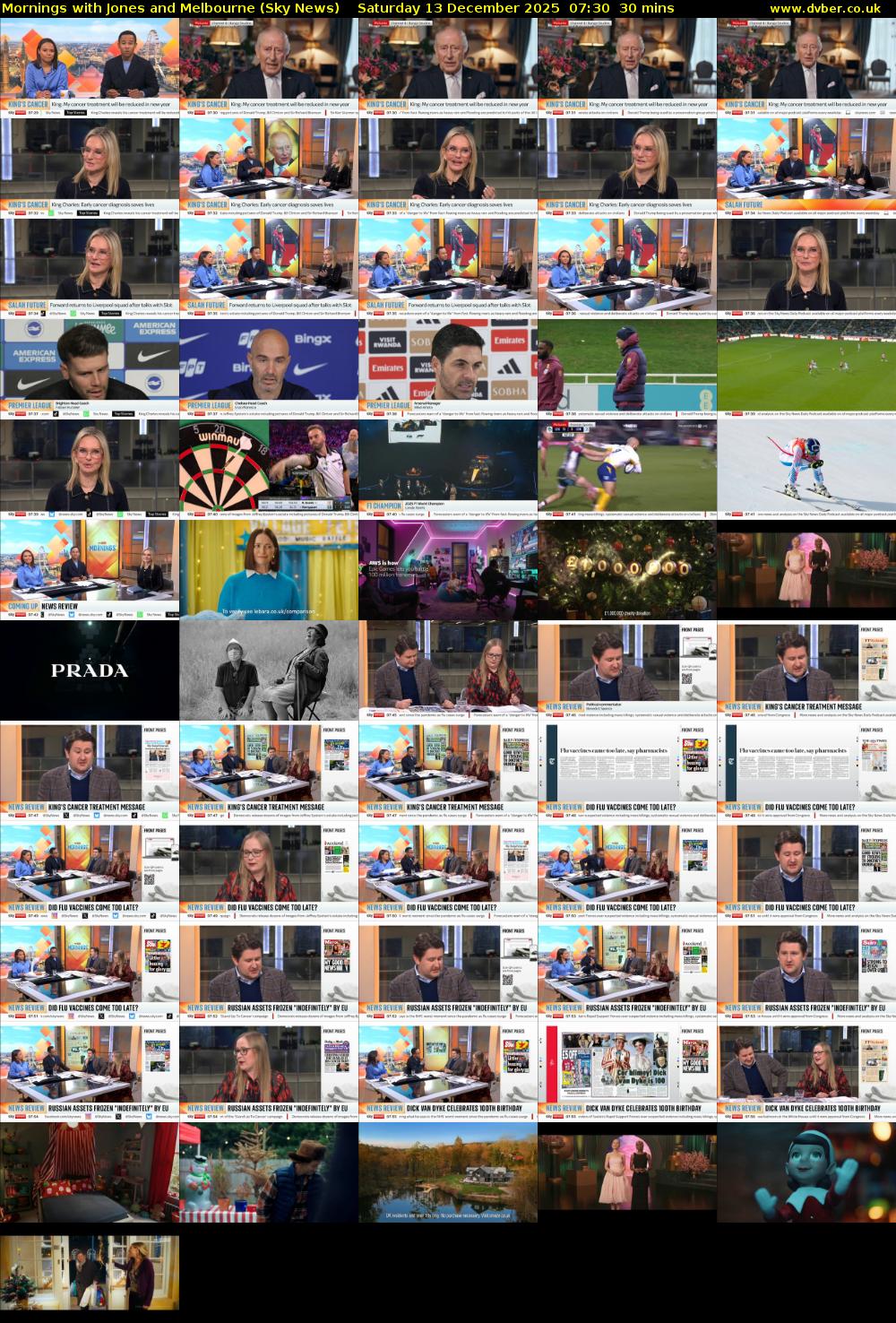 Mornings with Jones and Melbourne (Sky News) Saturday 13 December 2025 07:30 - 08:00