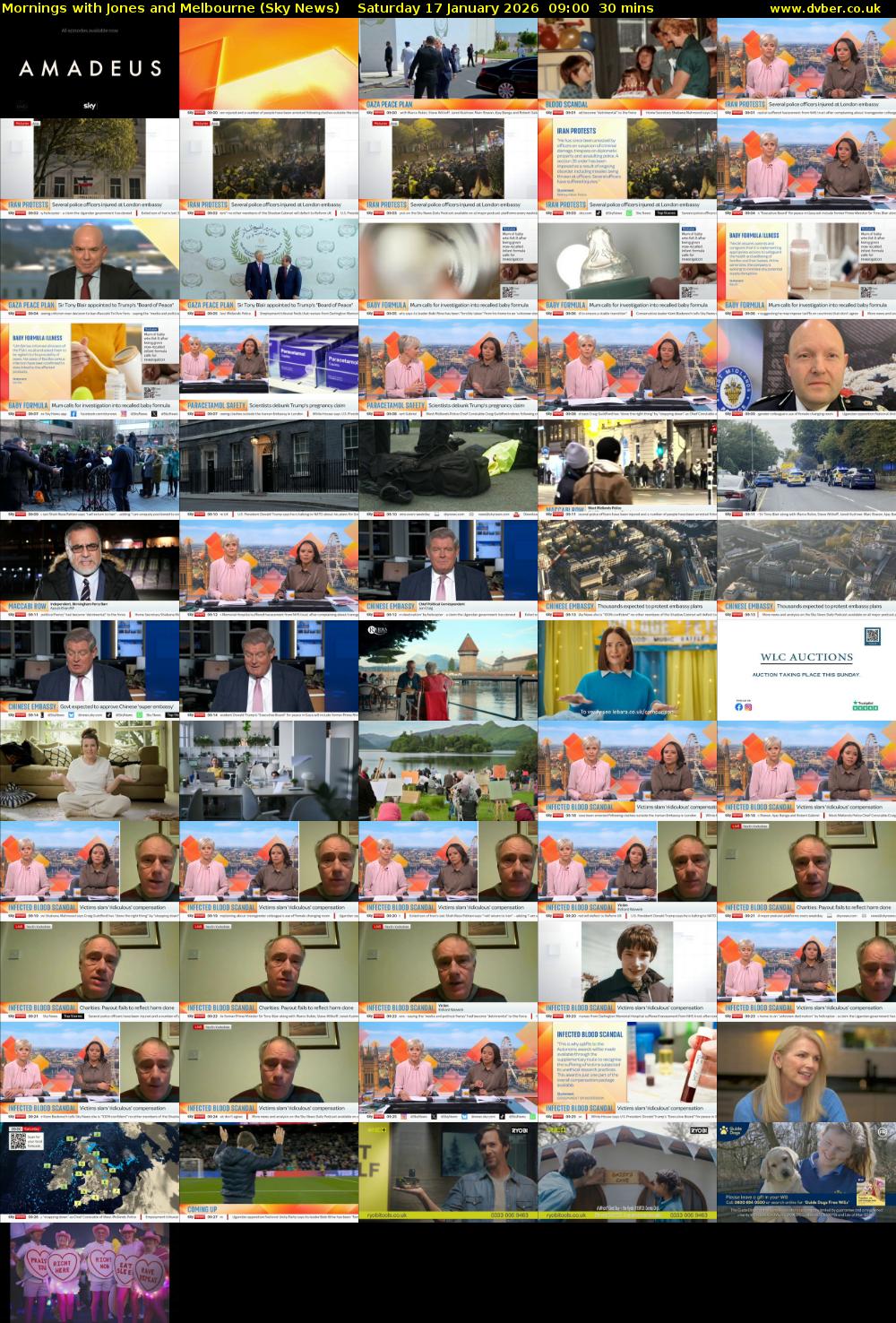 Mornings with Jones and Melbourne (Sky News) Saturday 17 January 2026 09:00 - 09:30