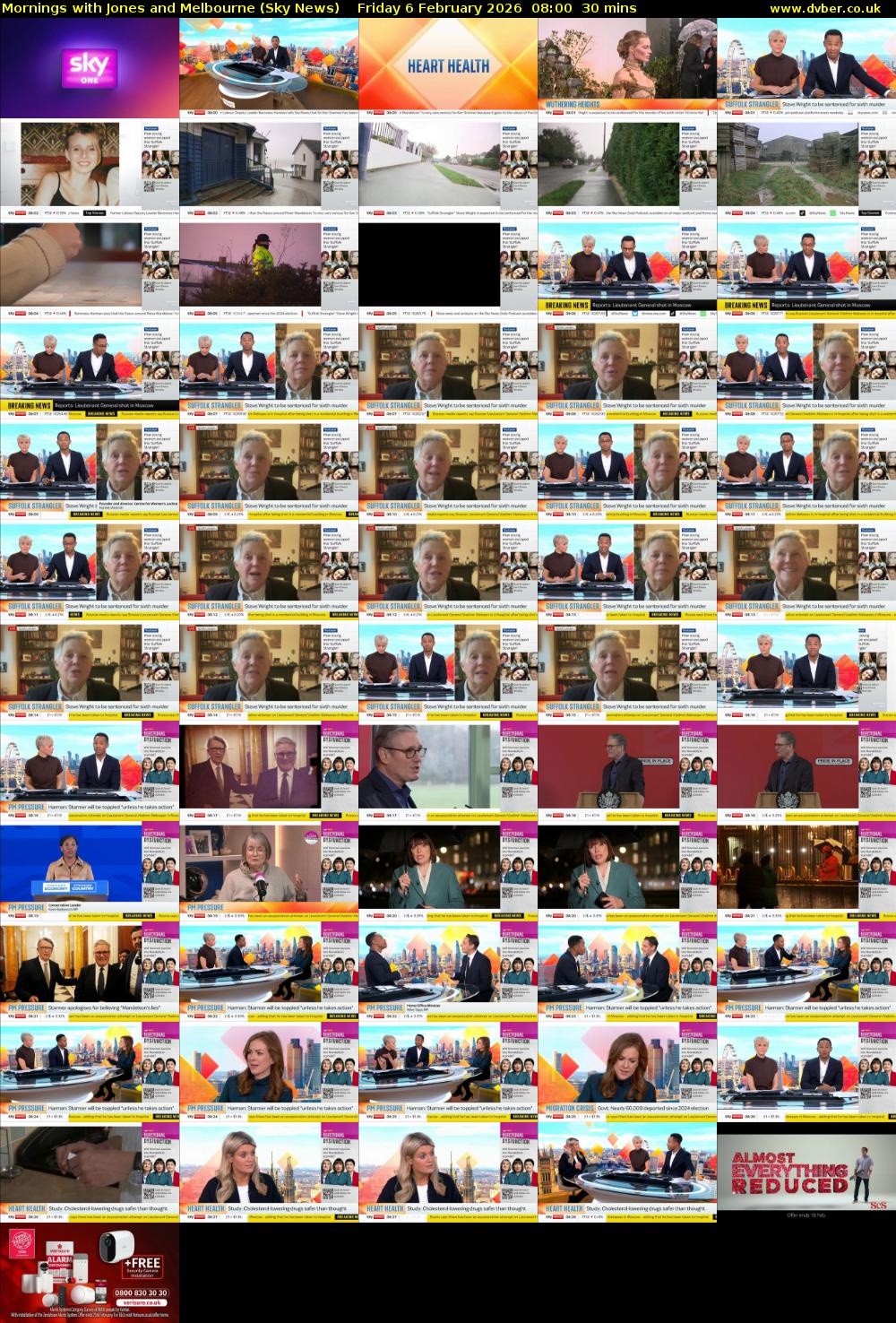 Mornings with Jones and Melbourne (Sky News) Friday 6 February 2026 08:00 - 08:30