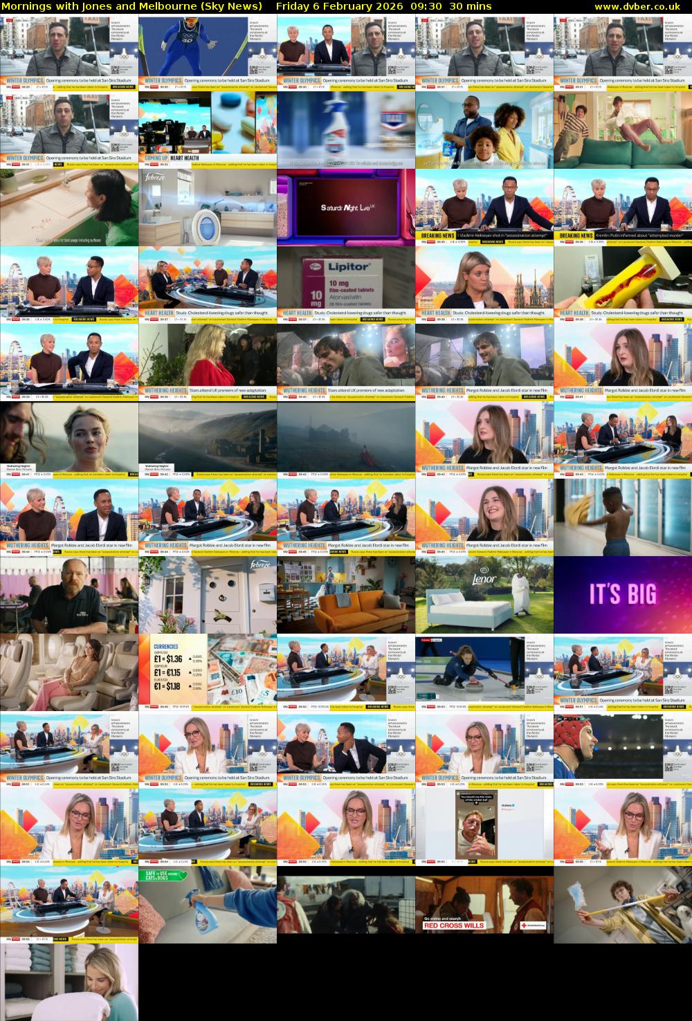 Mornings with Jones and Melbourne (Sky News) Friday 6 February 2026 09:30 - 10:00