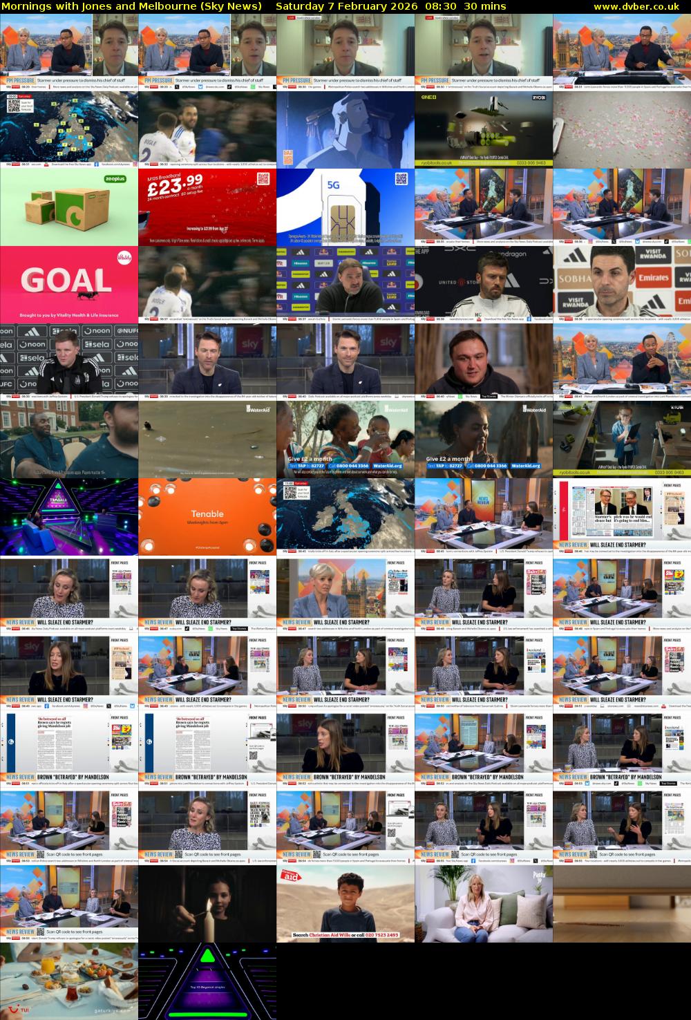 Mornings with Jones and Melbourne (Sky News) Saturday 7 February 2026 08:30 - 09:00