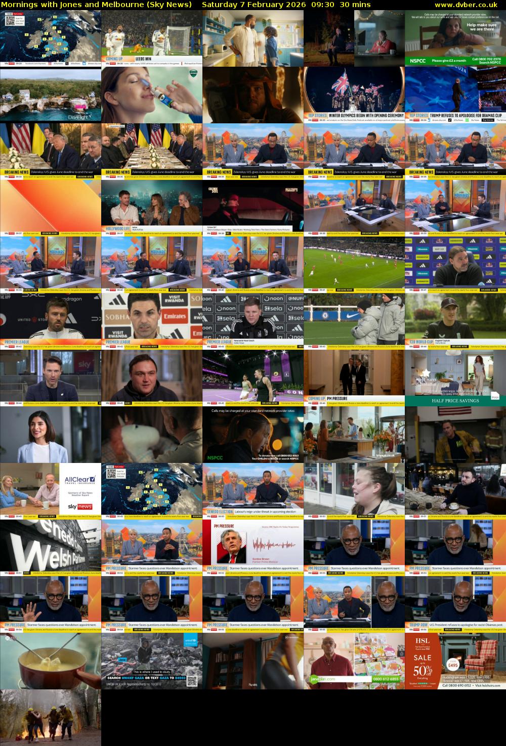 Mornings with Jones and Melbourne (Sky News) Saturday 7 February 2026 09:30 - 10:00