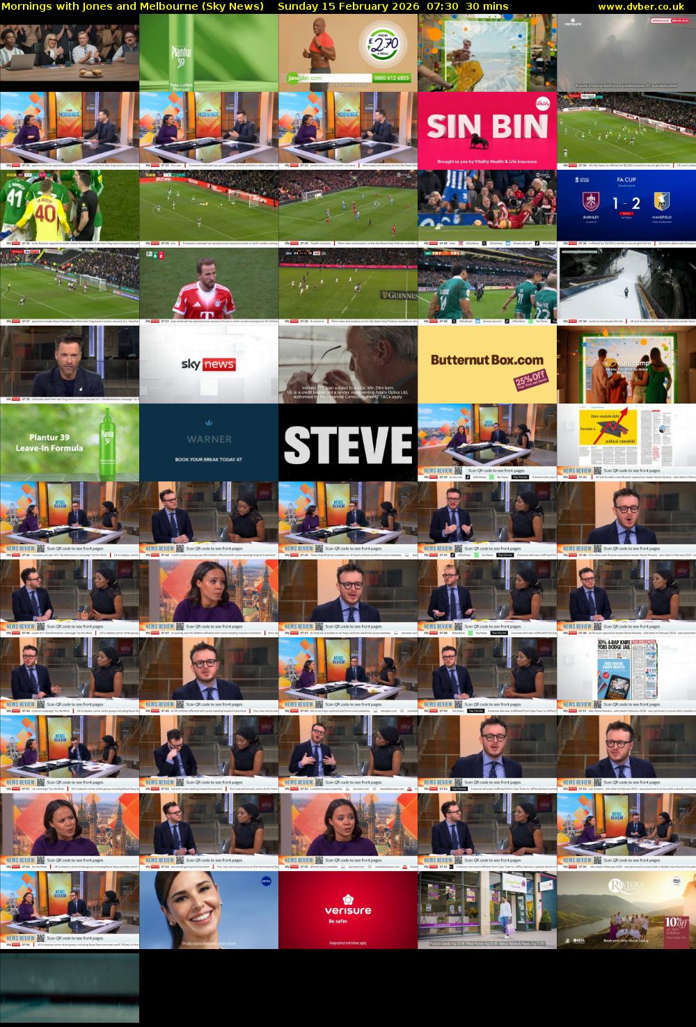 Mornings with Jones and Melbourne (Sky News) Sunday 15 February 2026 07:30 - 08:00