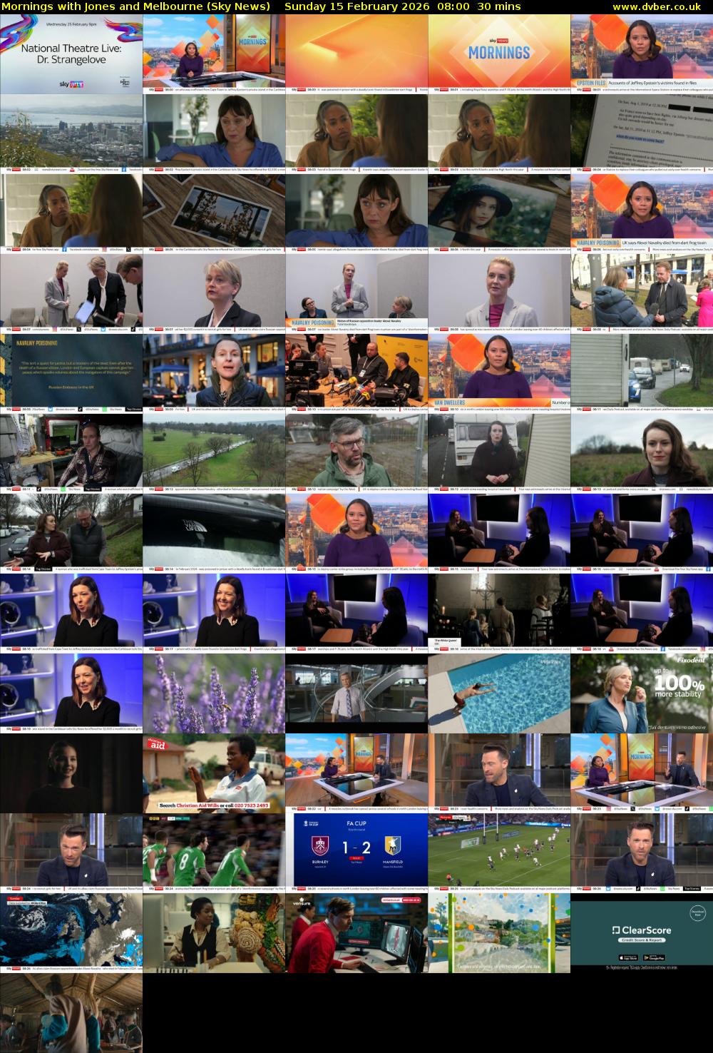 Mornings with Jones and Melbourne (Sky News) Sunday 15 February 2026 08:00 - 08:30