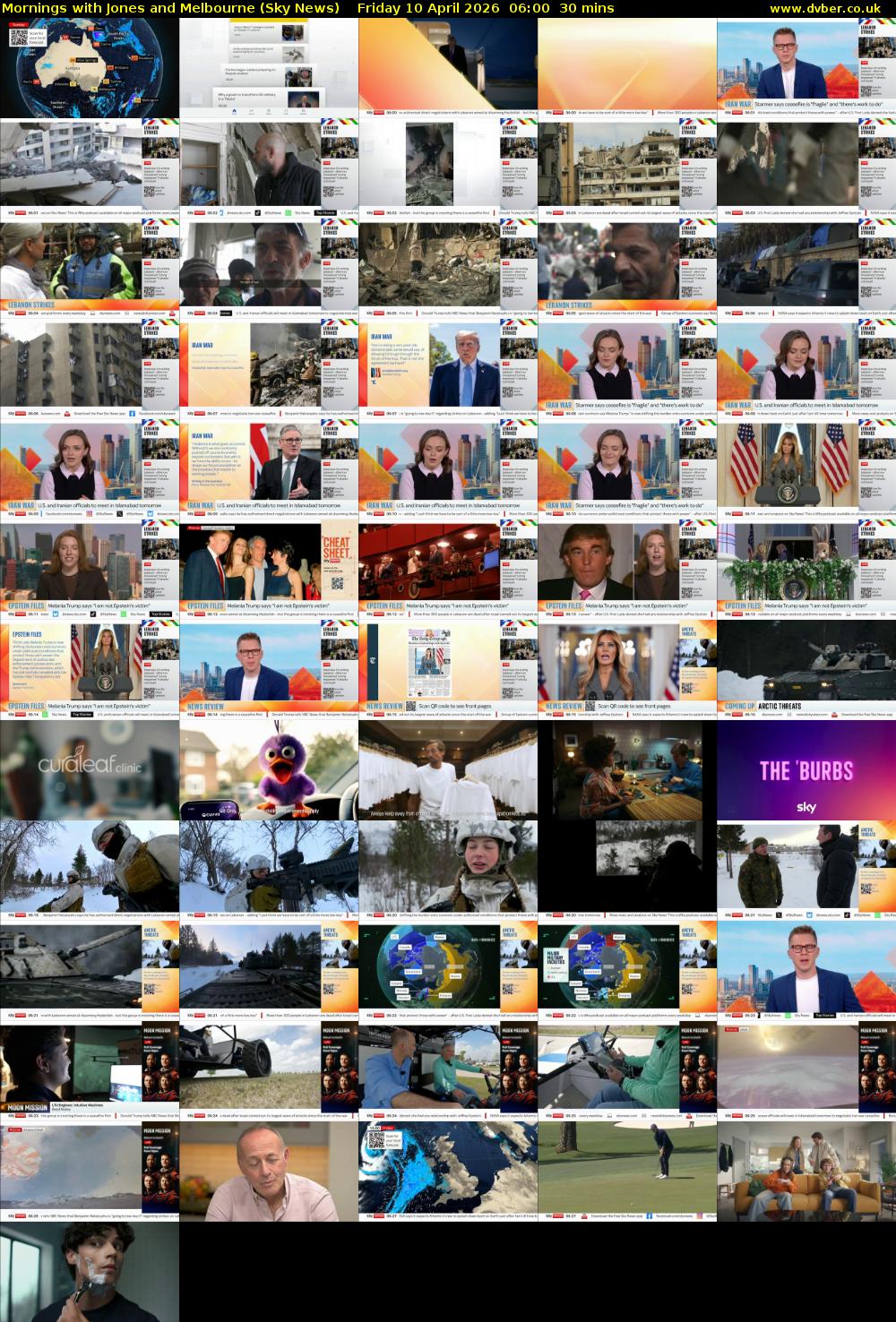 Mornings with Jones and Melbourne (Sky News) Friday 10 April 2026 06:00 - 06:30