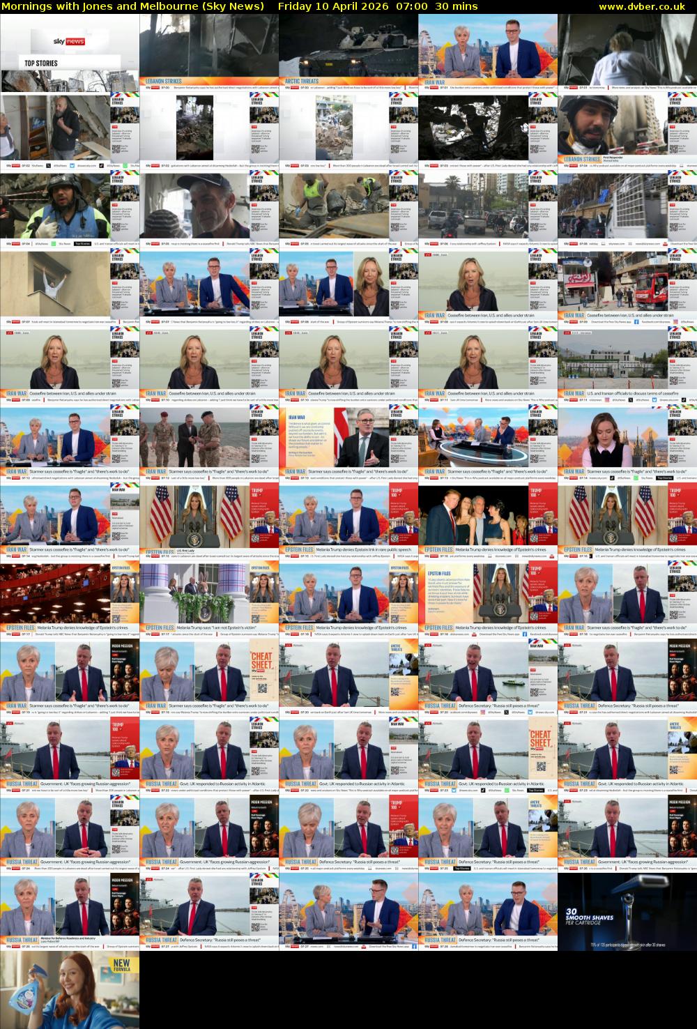 Mornings with Jones and Melbourne (Sky News) Friday 10 April 2026 07:00 - 07:30