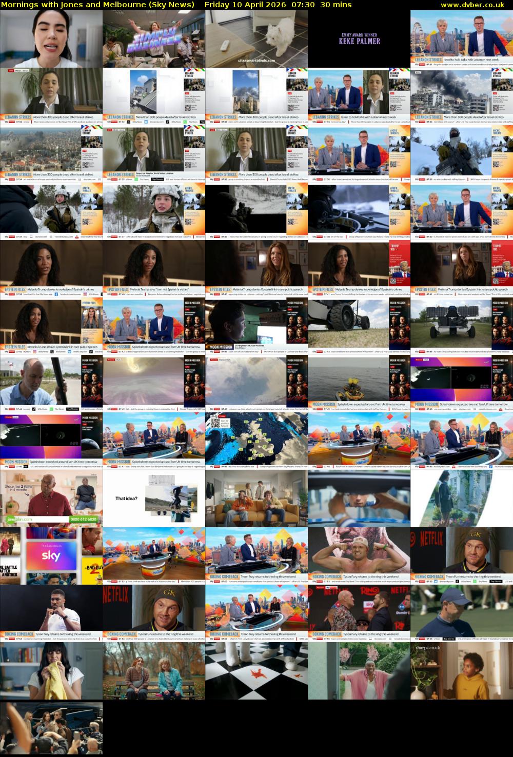 Mornings with Jones and Melbourne (Sky News) Friday 10 April 2026 07:30 - 08:00