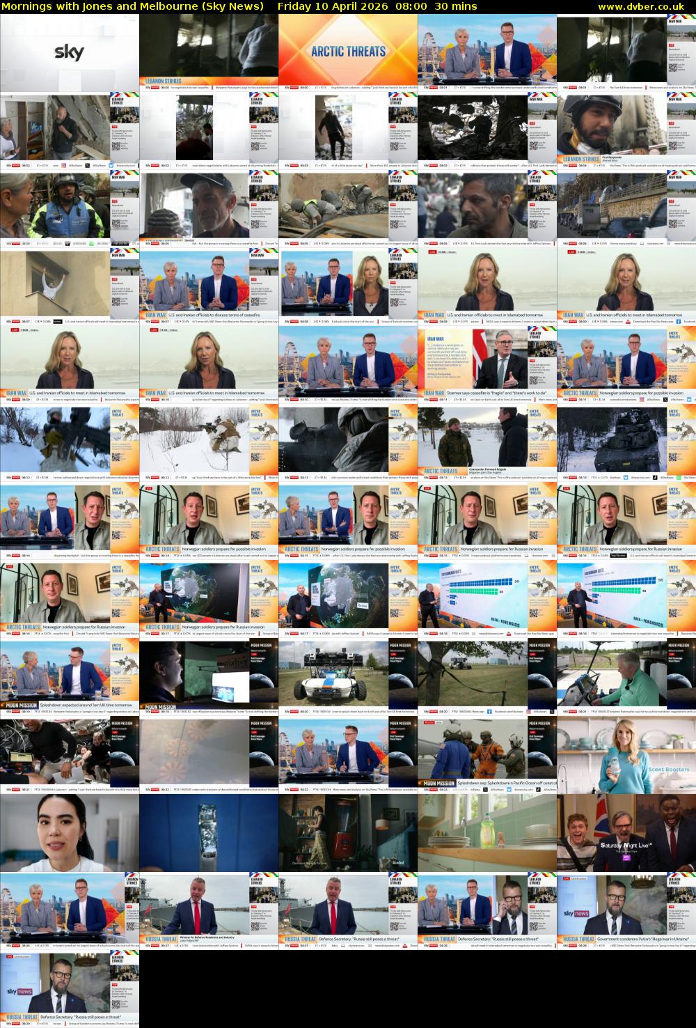 Mornings with Jones and Melbourne (Sky News) Friday 10 April 2026 08:00 - 08:30