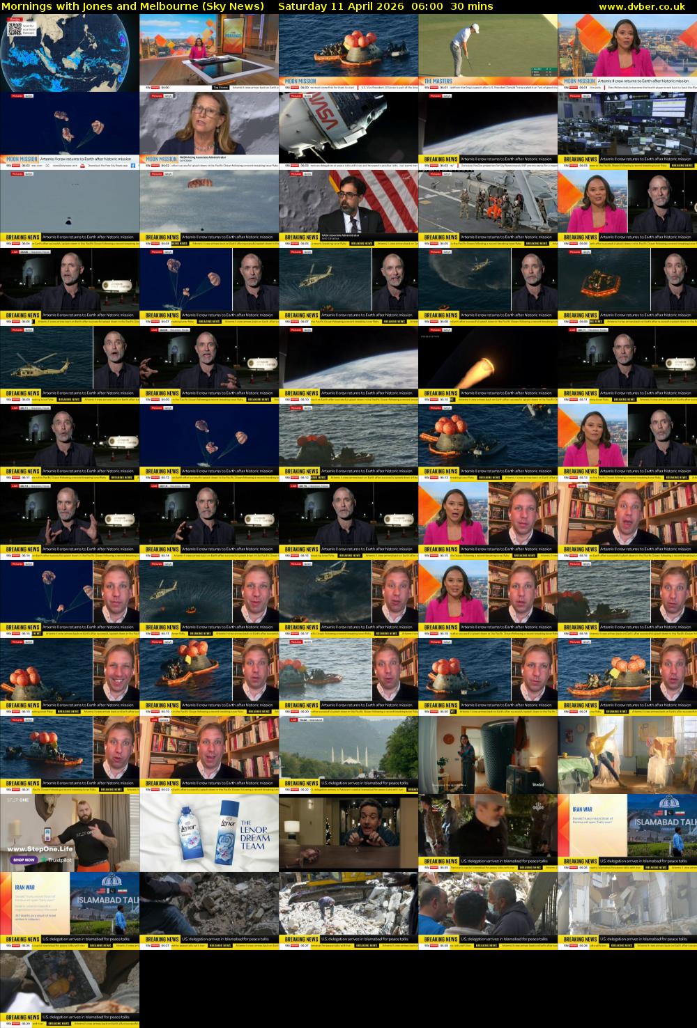 Mornings with Jones and Melbourne (Sky News) Saturday 11 April 2026 06:00 - 06:30