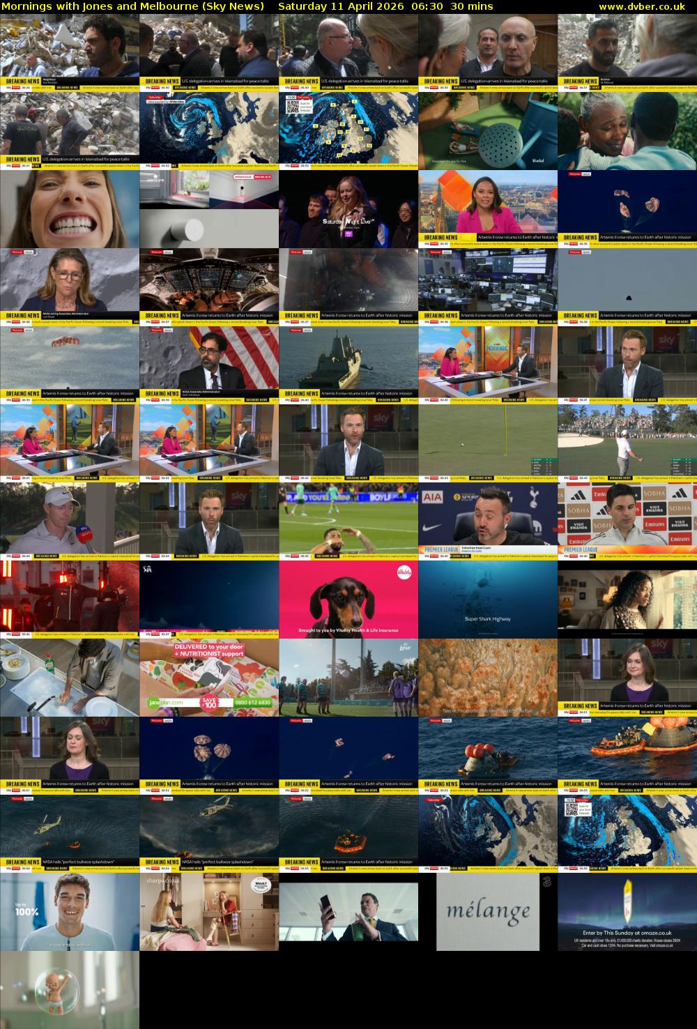 Mornings with Jones and Melbourne (Sky News) Saturday 11 April 2026 06:30 - 07:00