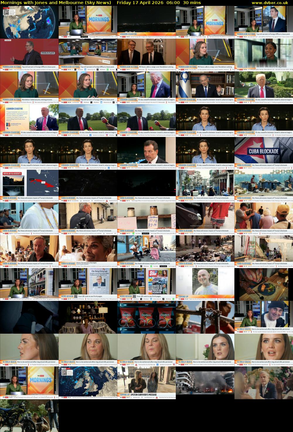 Mornings with Jones and Melbourne (Sky News) Friday 17 April 2026 06:00 - 06:30