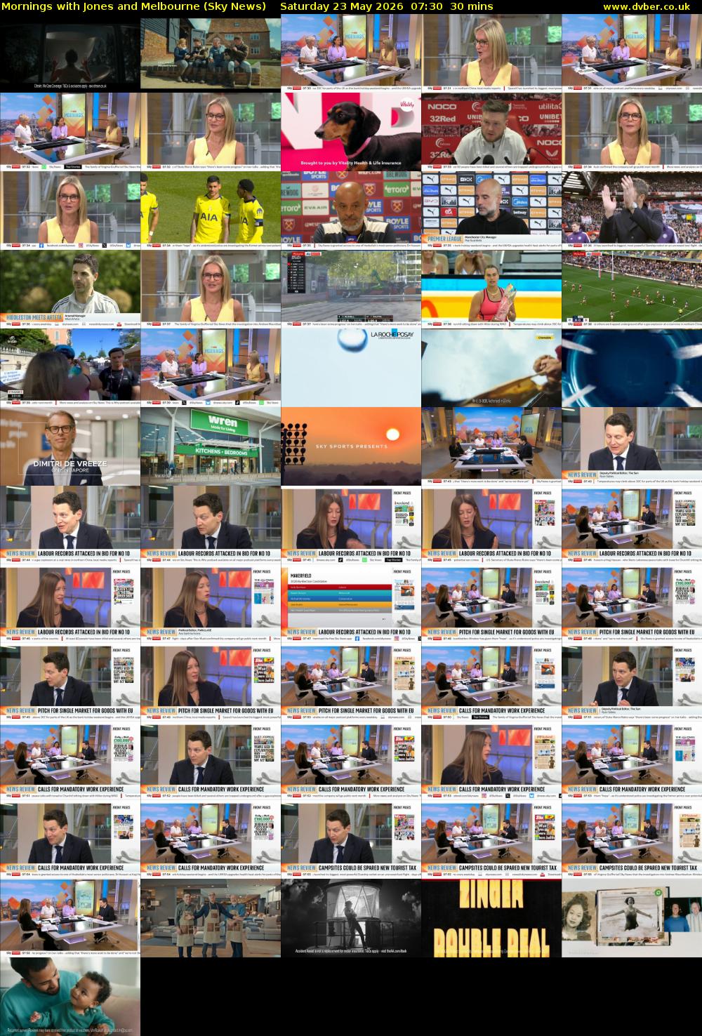 Mornings with Jones and Melbourne (Sky News) Saturday 23 May 2026 07:30 - 08:00