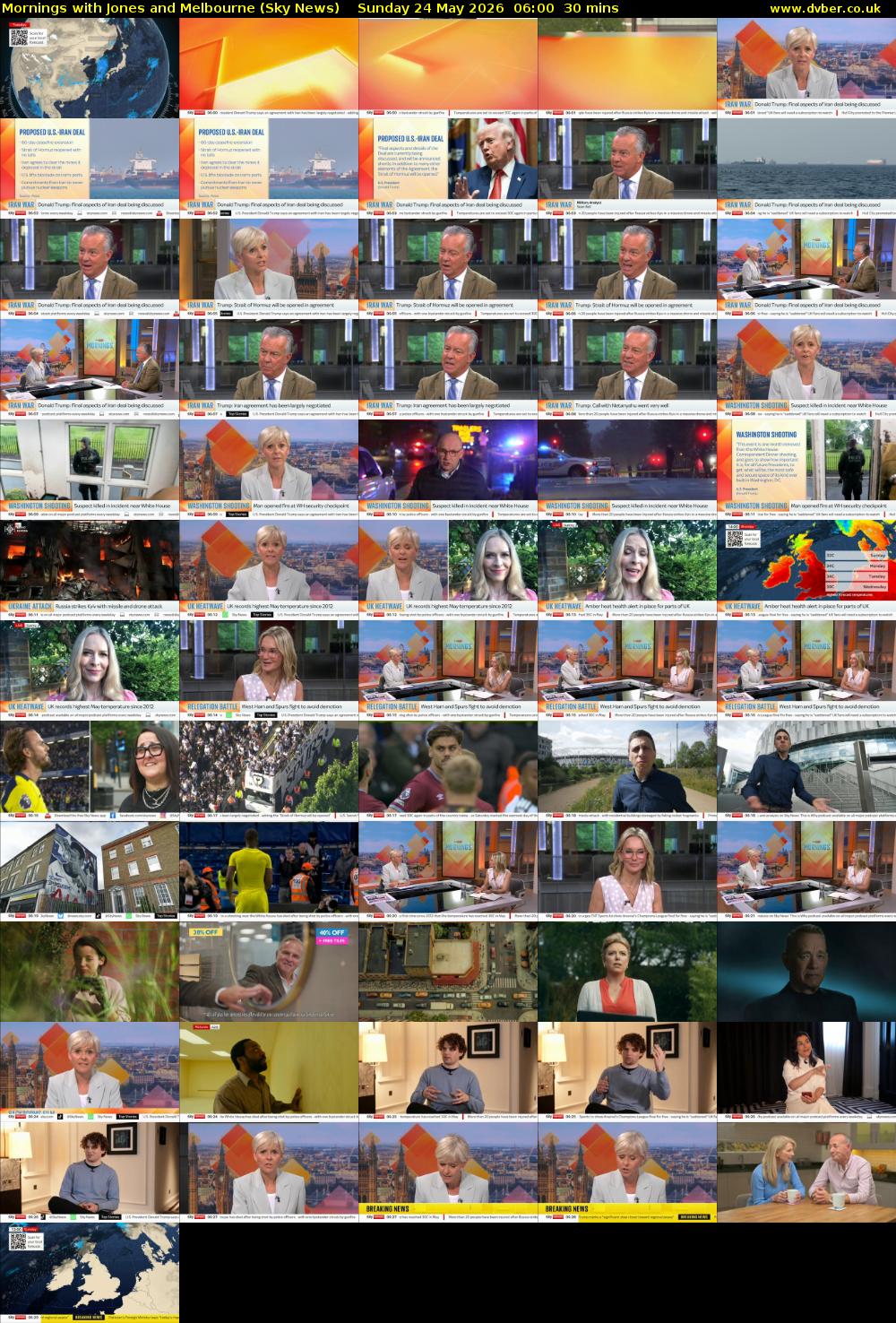 Mornings with Jones and Melbourne (Sky News) Sunday 24 May 2026 06:00 - 06:30