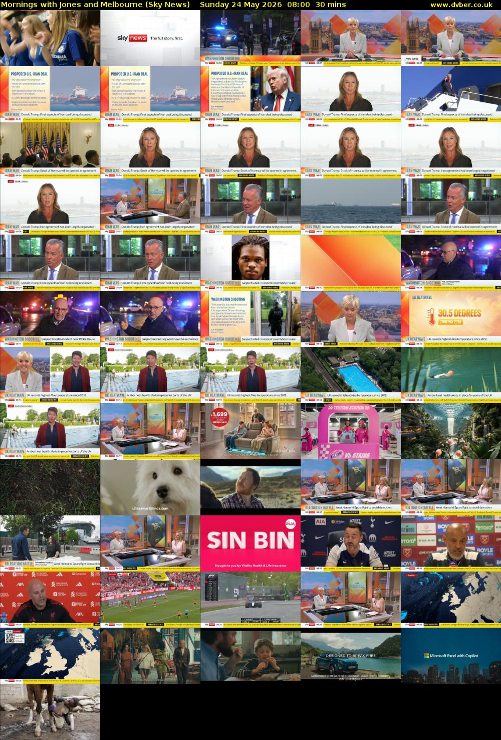 Mornings with Jones and Melbourne (Sky News) Sunday 24 May 2026 08:00 - 08:30