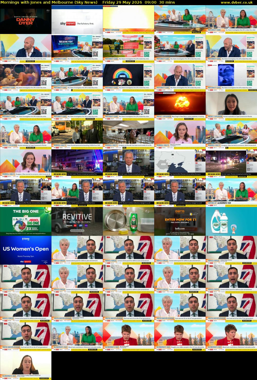 Mornings with Jones and Melbourne (Sky News) Friday 29 May 2026 09:00 - 09:30