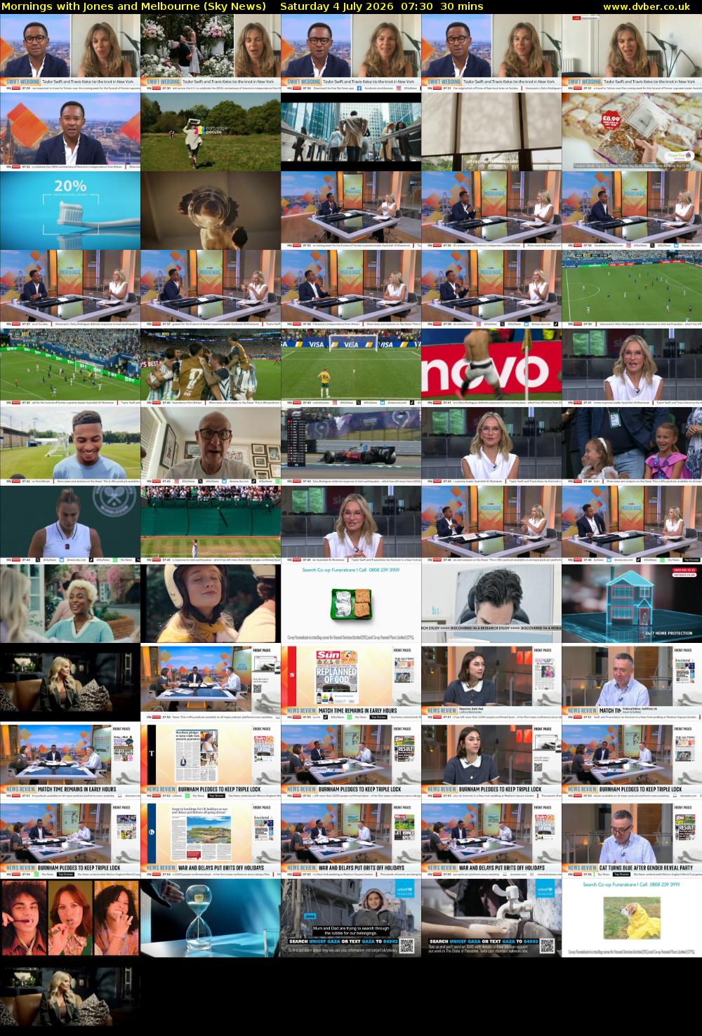 Mornings with Jones and Melbourne (Sky News) Saturday 4 July 2026 07:30 - 08:00