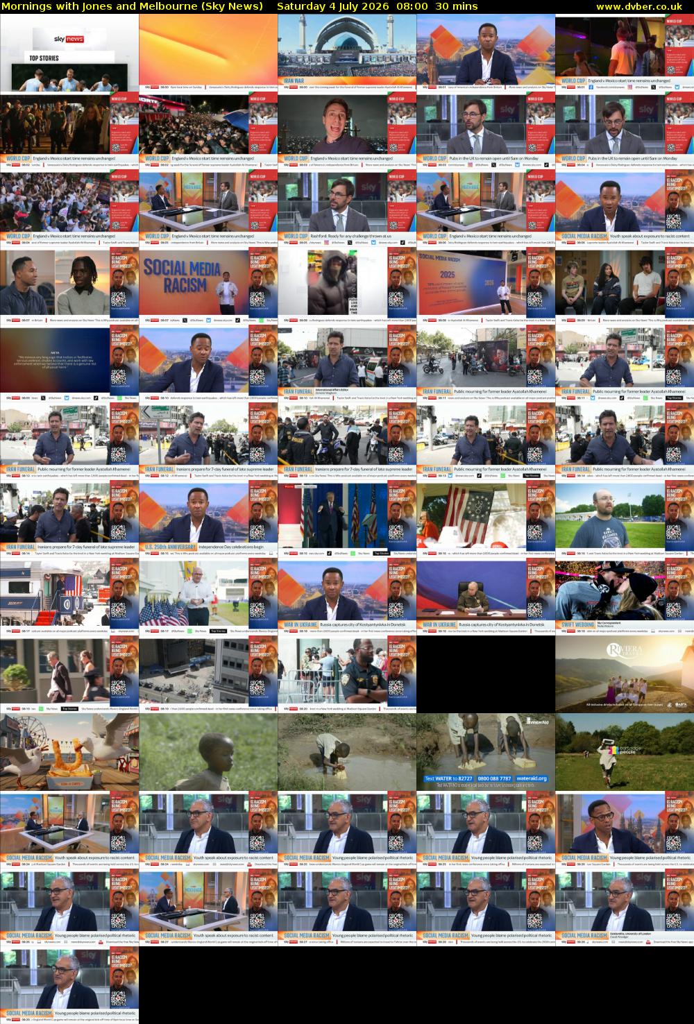 Mornings with Jones and Melbourne (Sky News) Saturday 4 July 2026 08:00 - 08:30