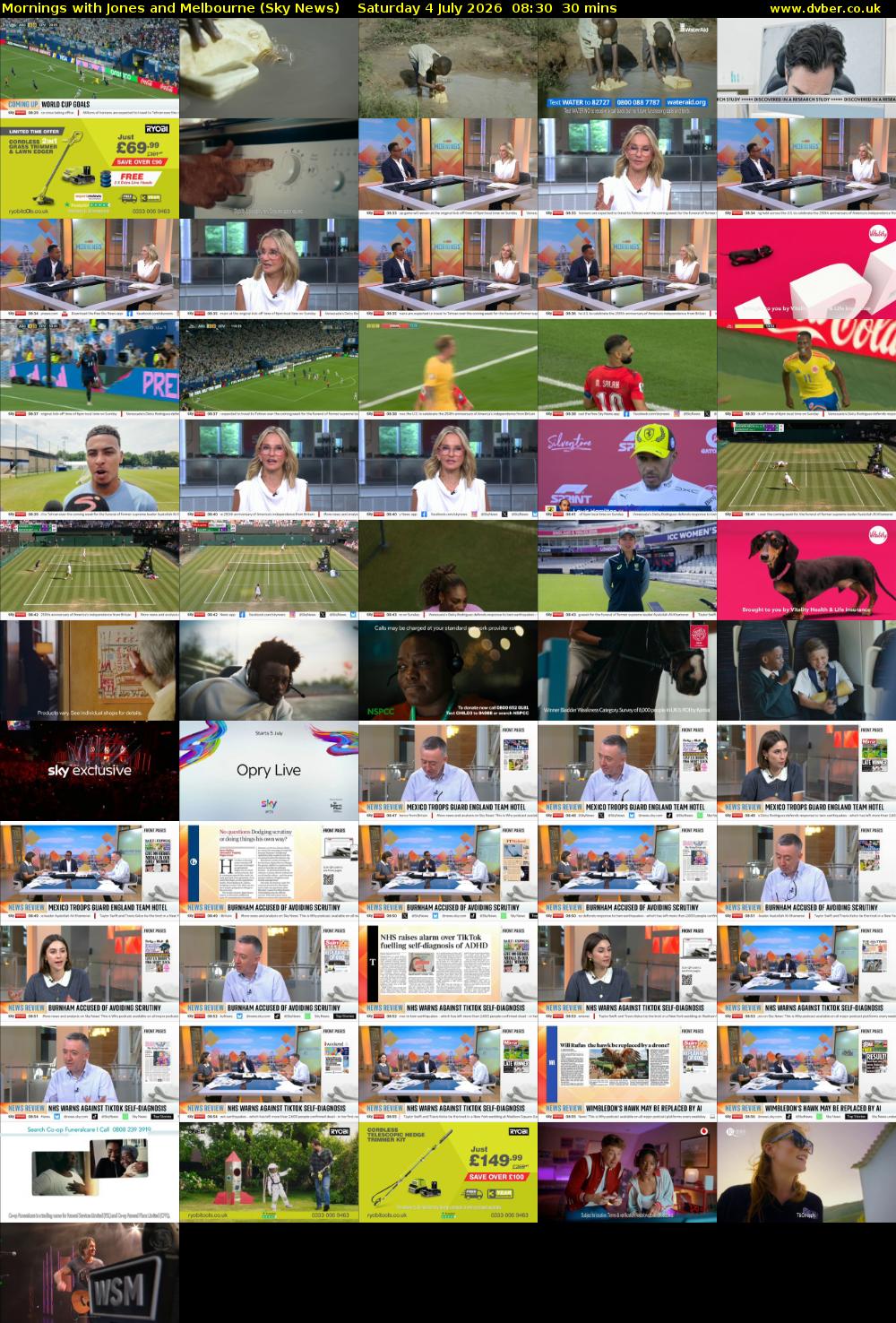 Mornings with Jones and Melbourne (Sky News) Saturday 4 July 2026 08:30 - 09:00