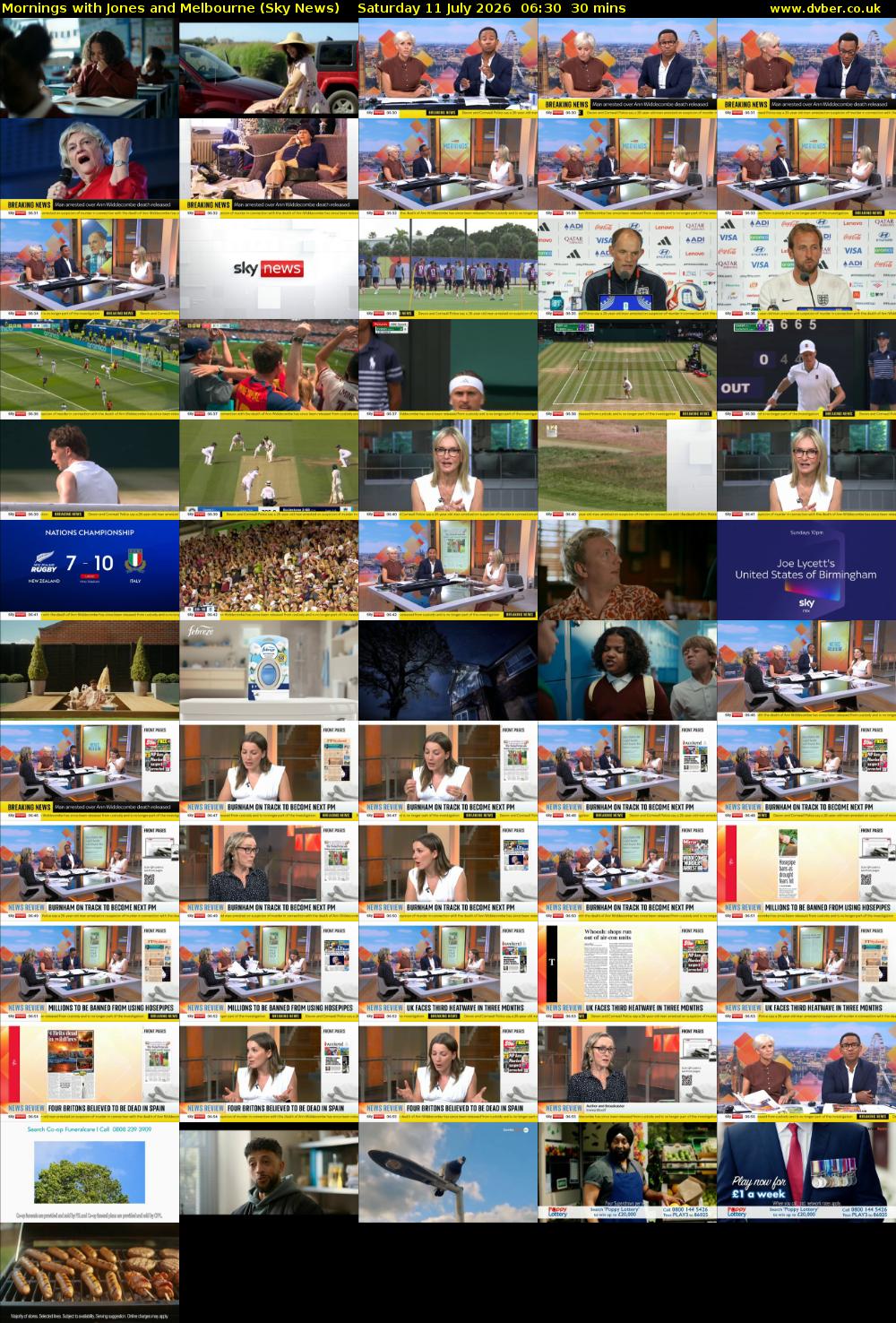 Mornings with Jones and Melbourne (Sky News) Saturday 11 July 2026 06:30 - 07:00