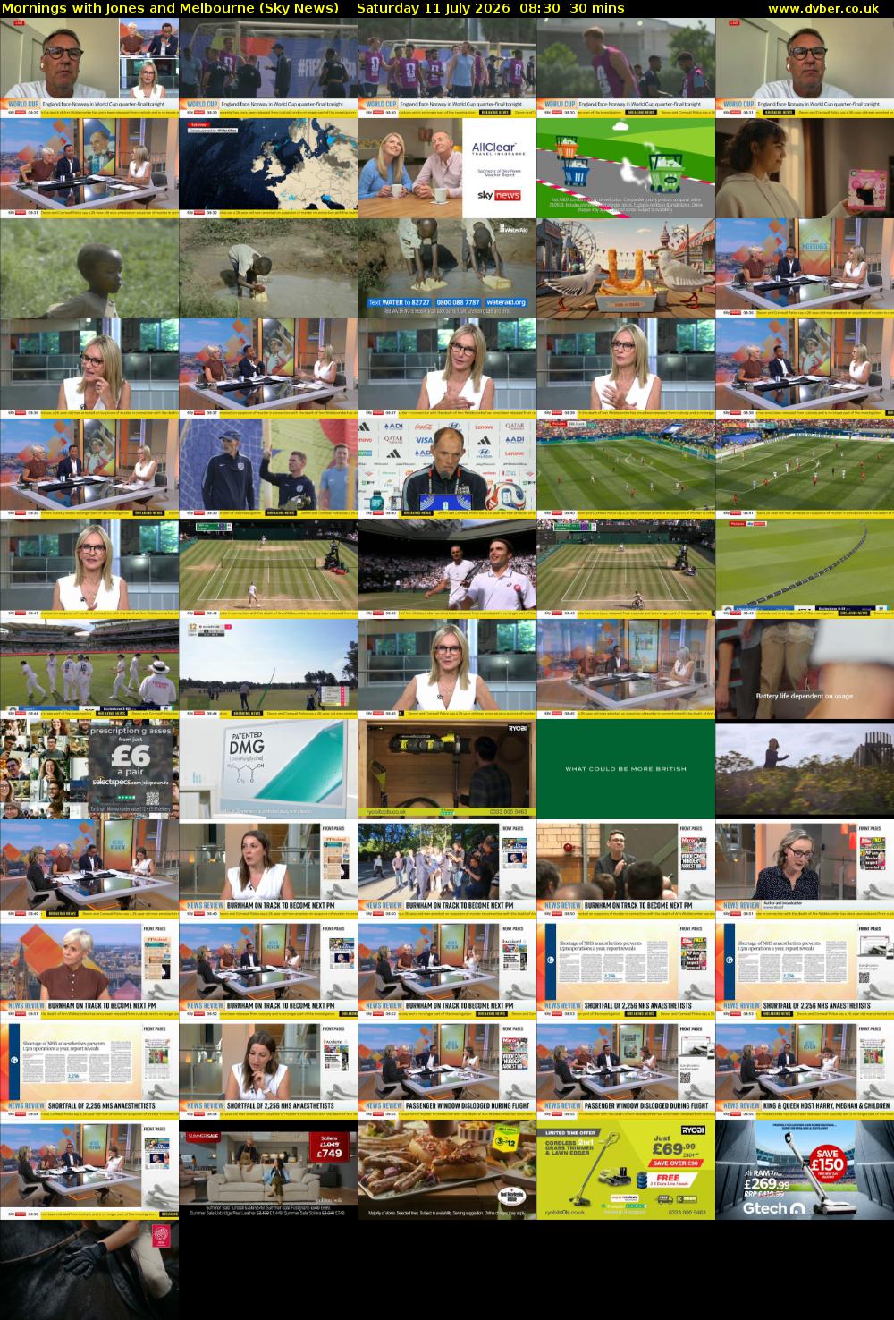 Mornings with Jones and Melbourne (Sky News) Saturday 11 July 2026 08:30 - 09:00