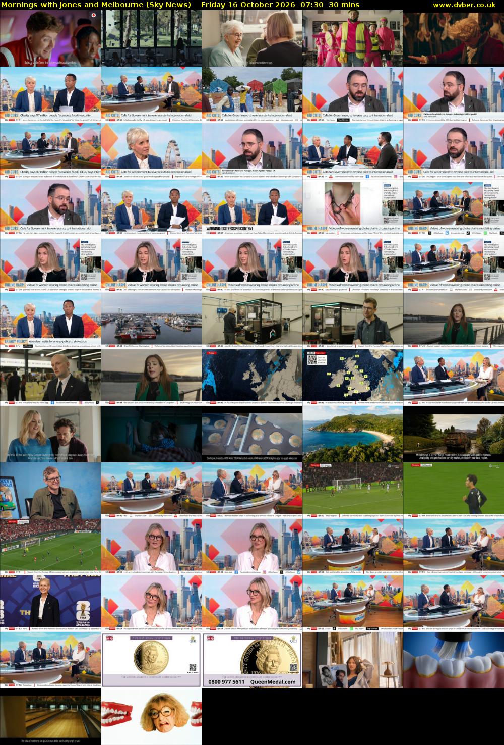 Mornings with Jones and Melbourne (Sky News) Friday 16 October 2026 07:30 - 08:00