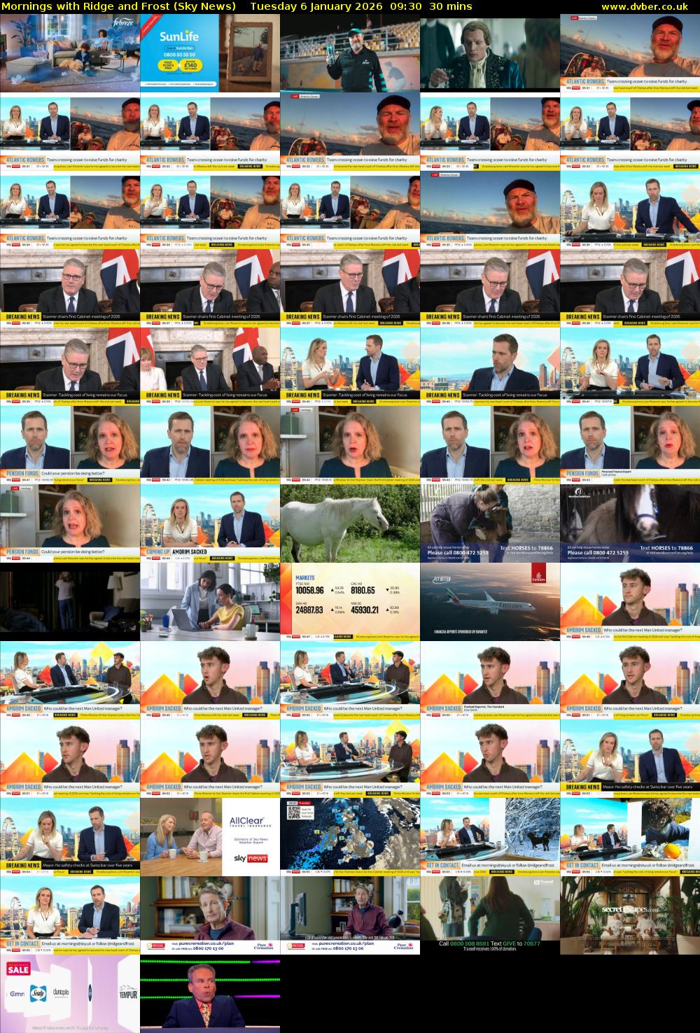 Mornings with Ridge and Frost (Sky News) Tuesday 6 January 2026 09:30 - 10:00