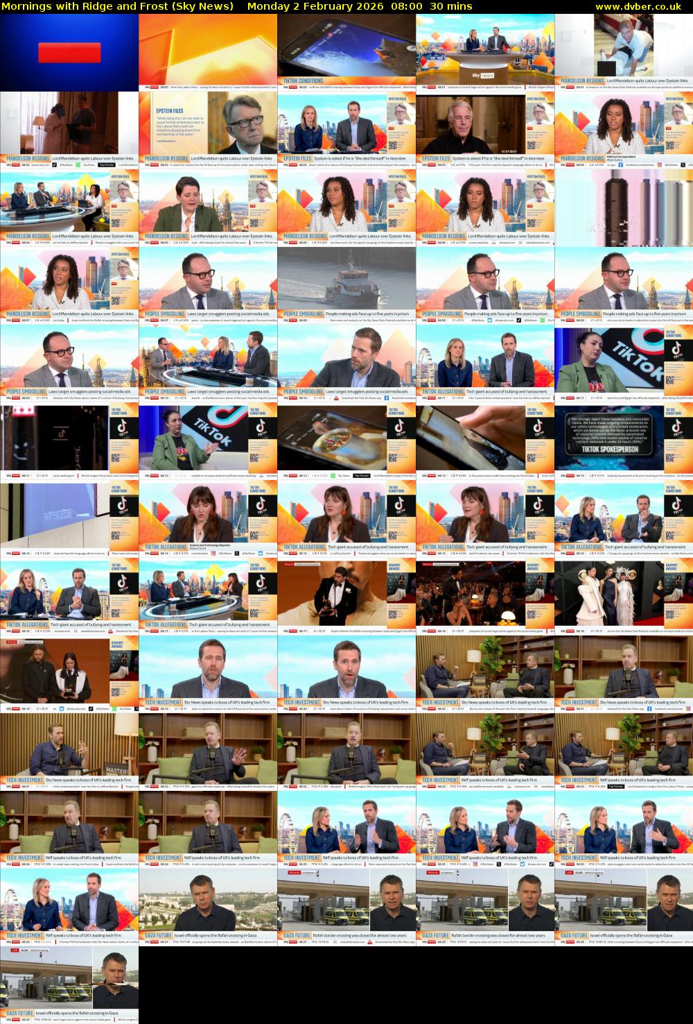 Mornings with Ridge and Frost (Sky News) Monday 2 February 2026 08:00 - 08:30