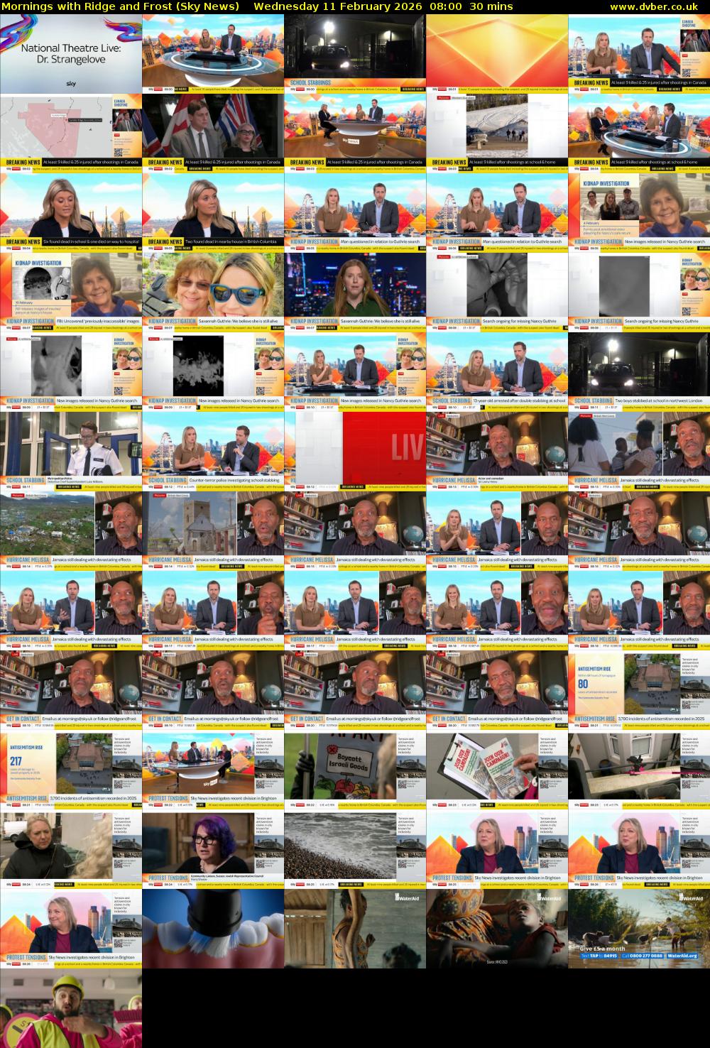 Mornings with Ridge and Frost (Sky News) Wednesday 11 February 2026 08:00 - 08:30