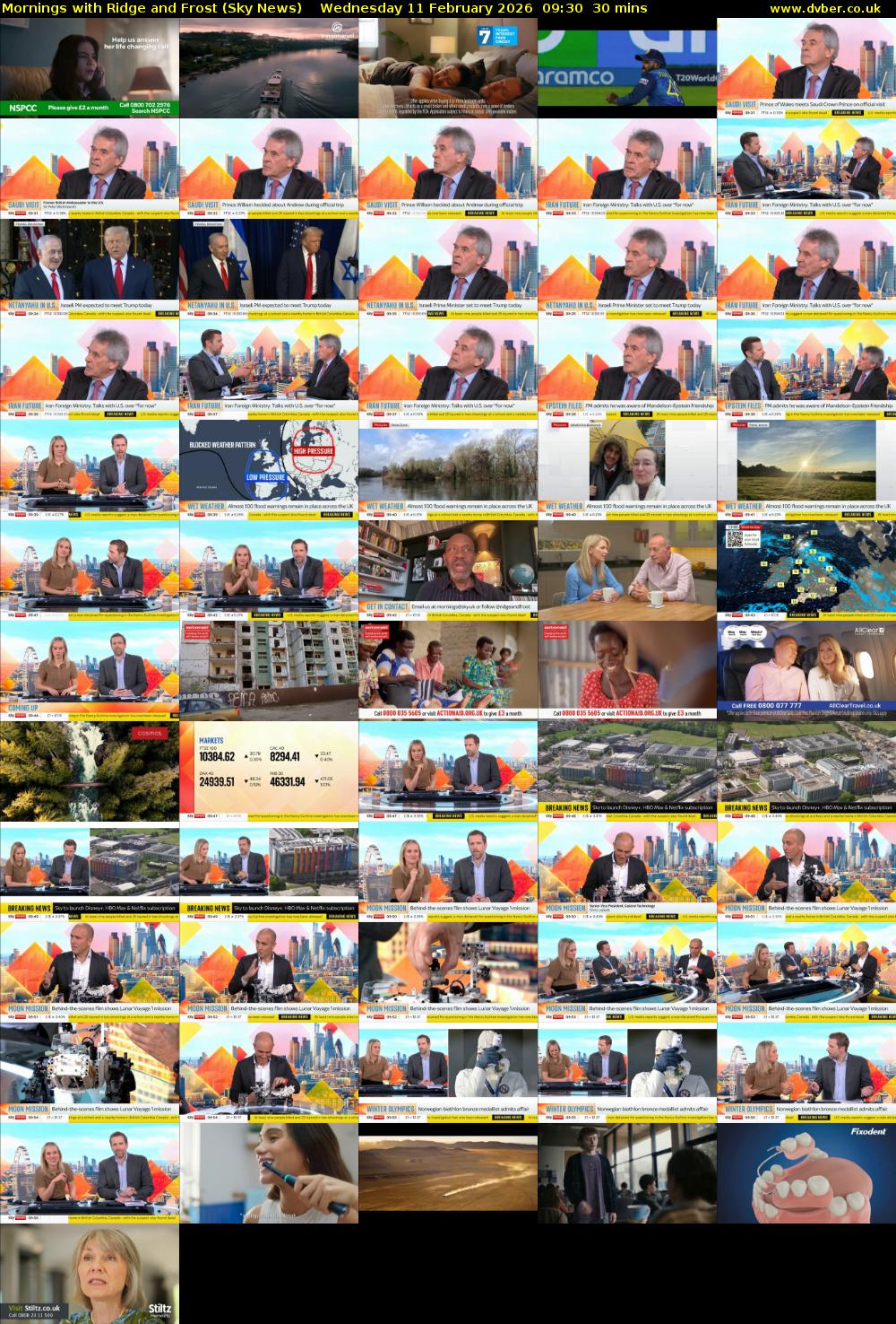 Mornings with Ridge and Frost (Sky News) Wednesday 11 February 2026 09:30 - 10:00